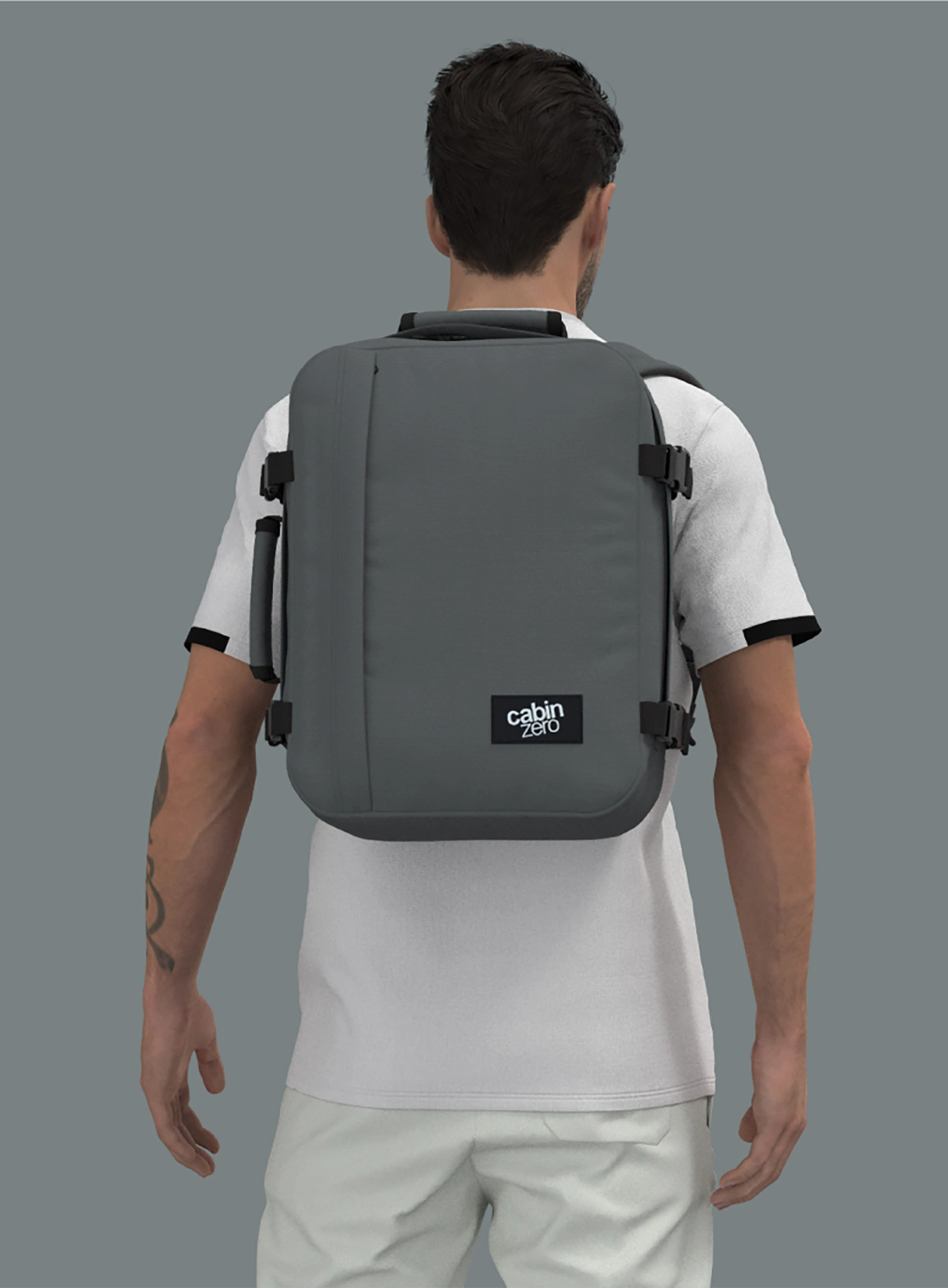 Kabininis kuprinė CabinZero Classic 28 L - original grey