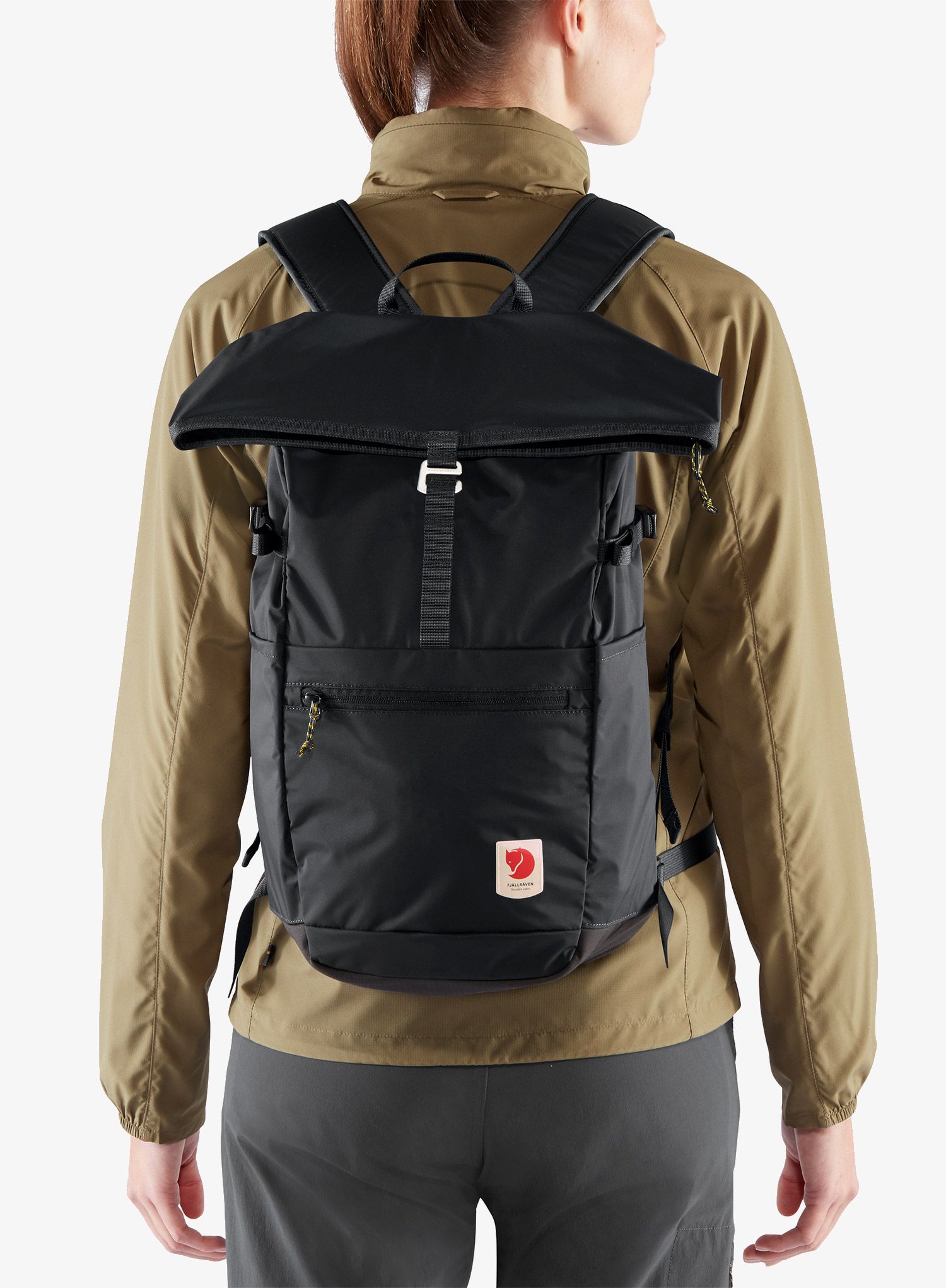 Miesto kuprinė Fjallraven High Coast Foldsack 24 - black