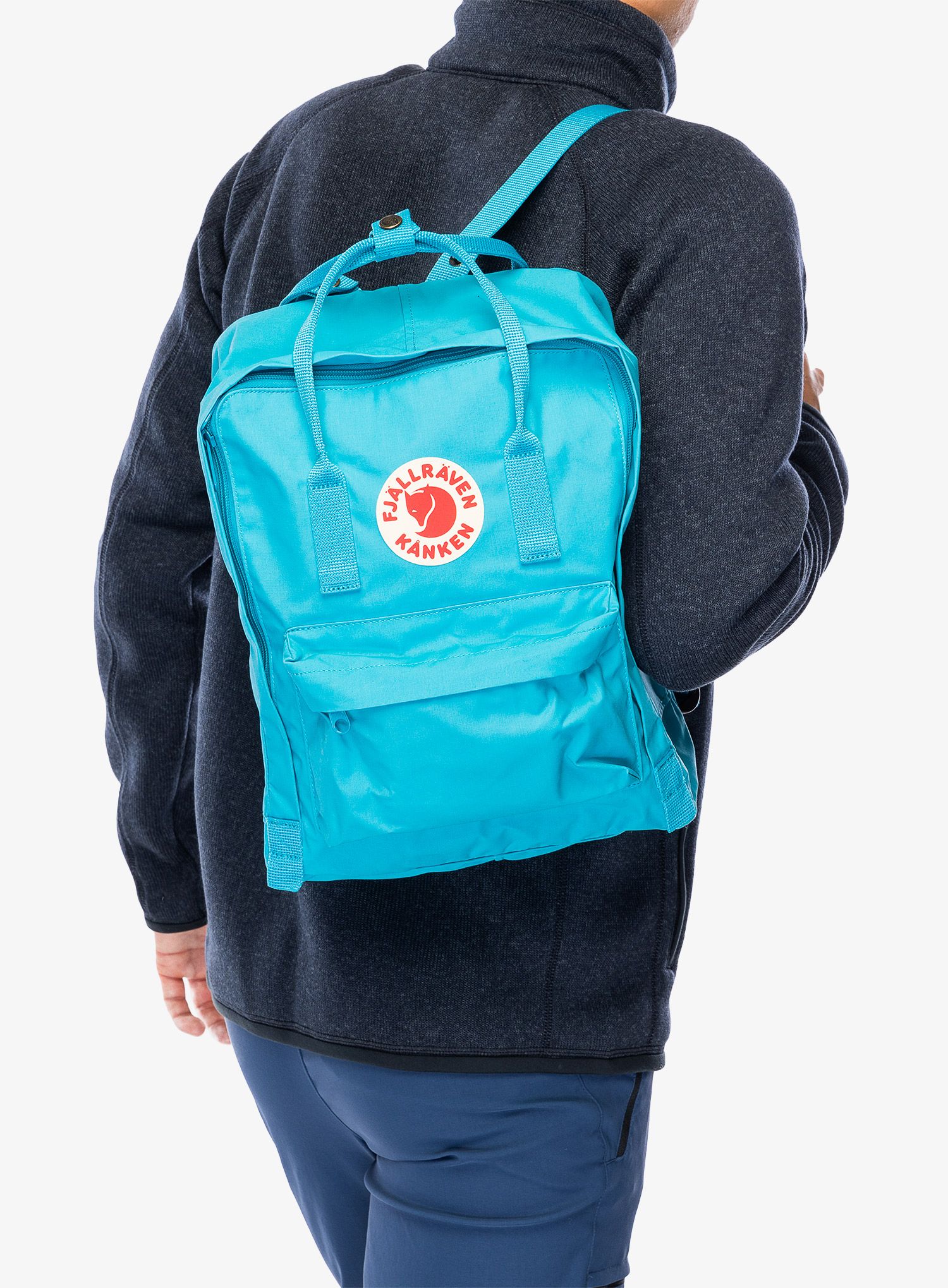 Miesto kuprinė Fjallraven KANKEN - deep turqoise