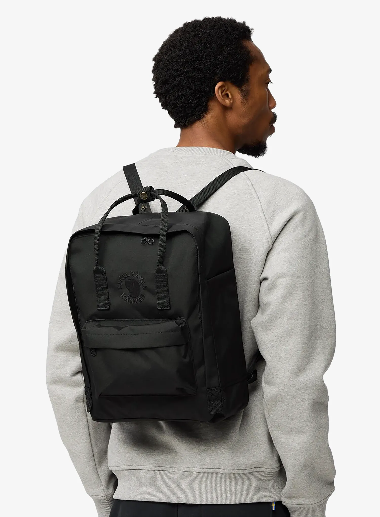 Miesto kuprinė Fjallraven Re-Kanken - black