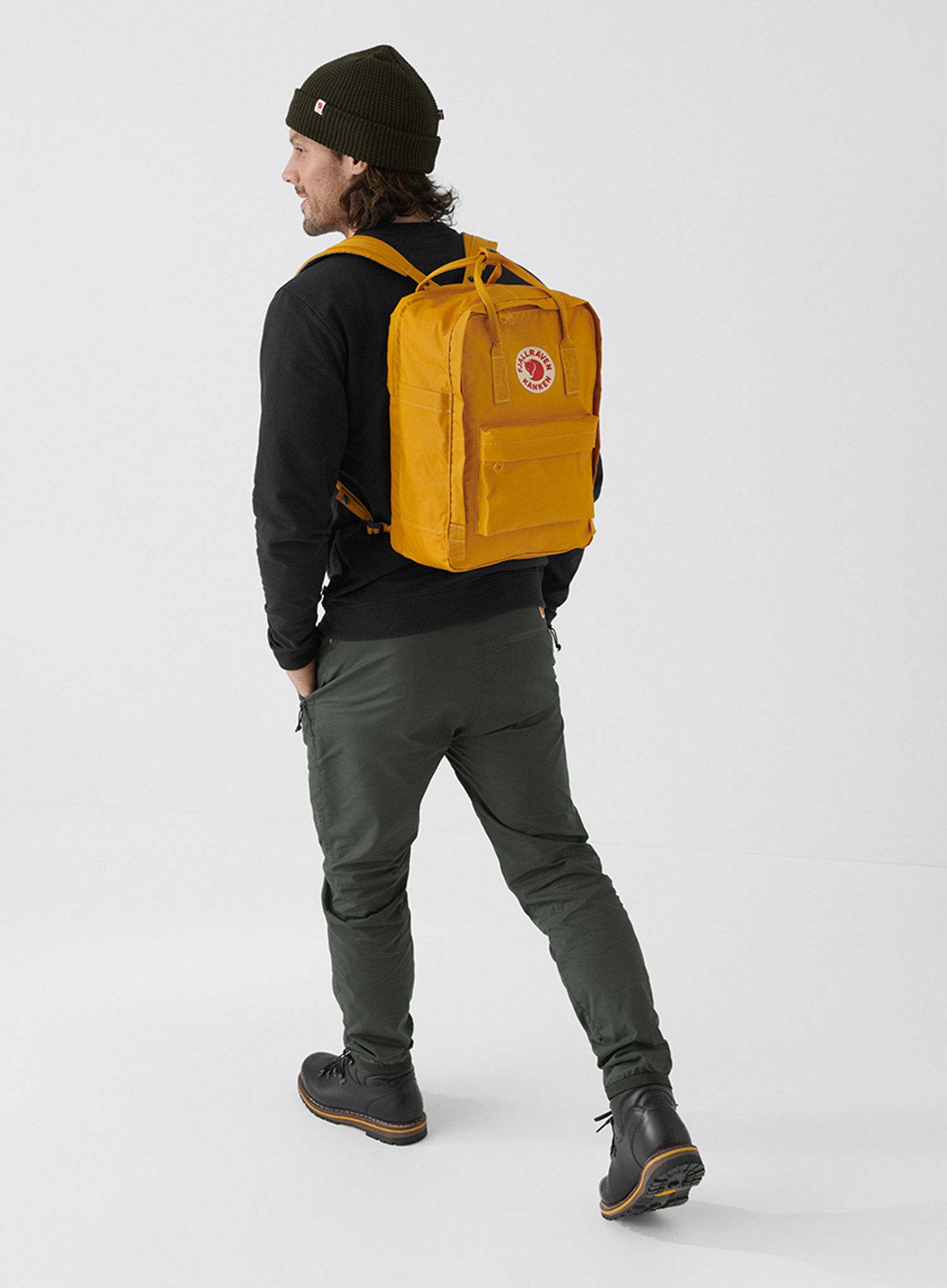 Kompiuterio kuprinė Fjallraven Kanken Laptop 15 - ochre/ochre
