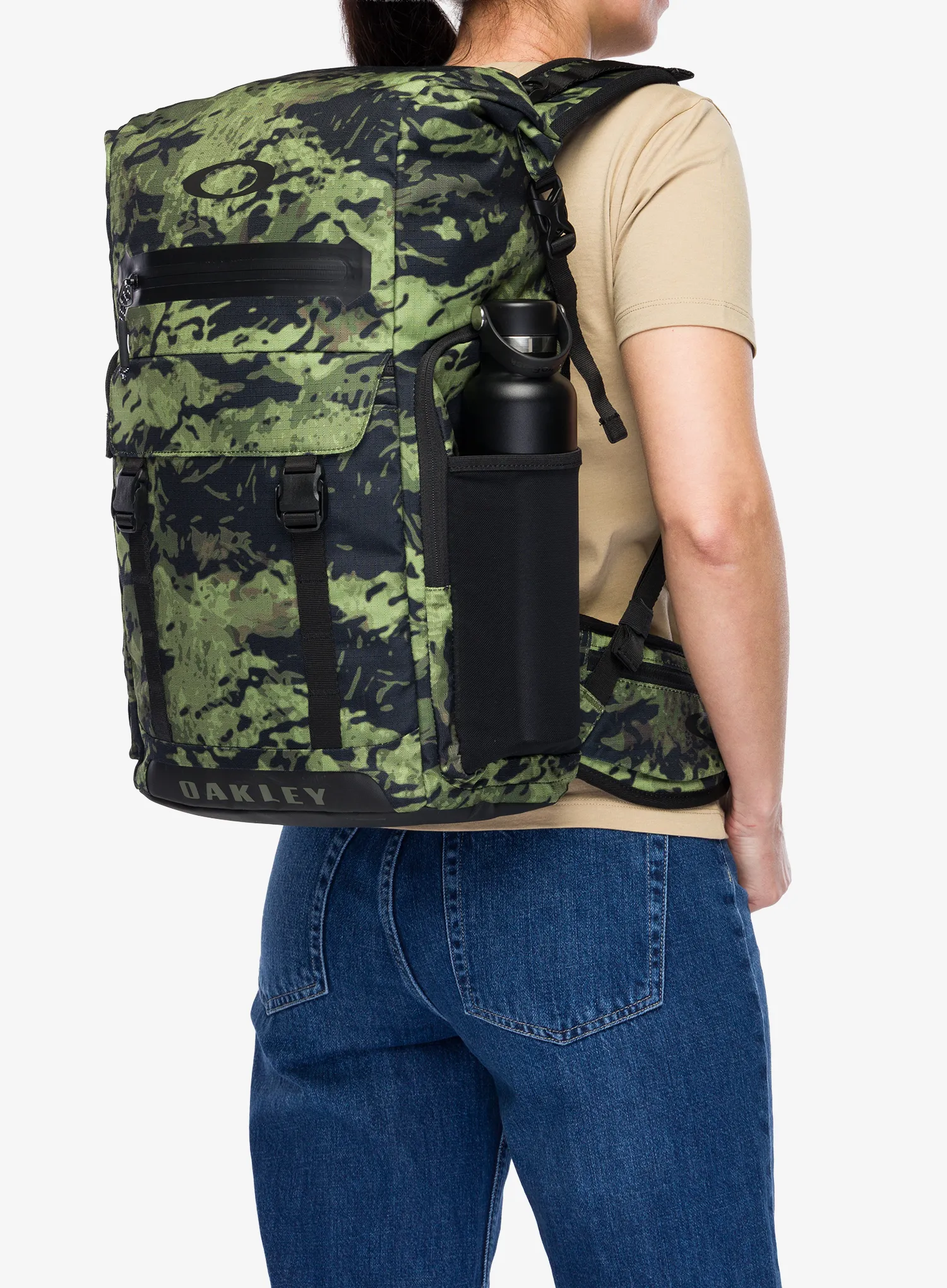 Kompiuterio kuprinė Oakley Road Trip Terrain 25 l RC Pack - tiger camo green