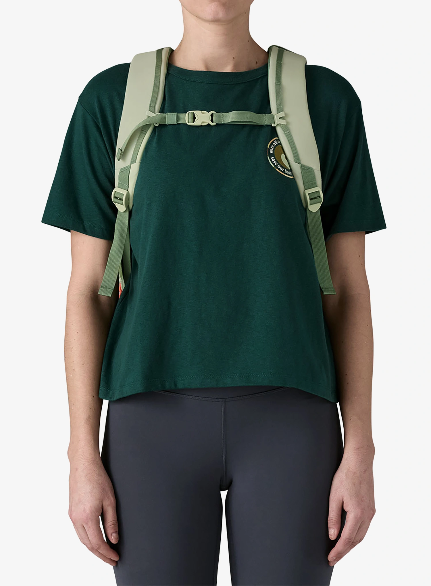 Kompiuterio kuprinė Patagonia Refugio Day Pack 26L - lichen green
