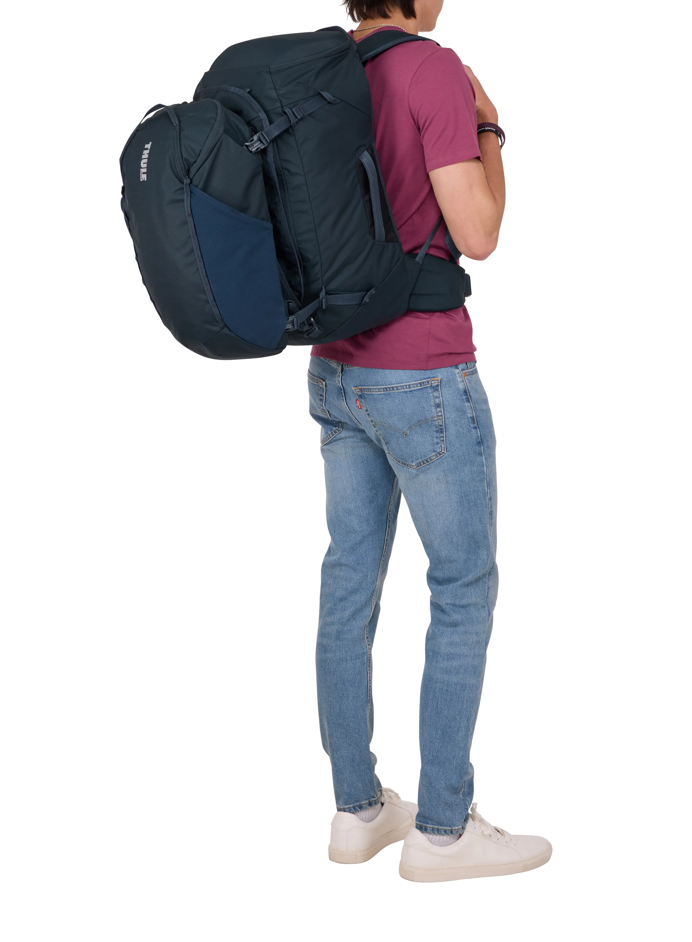 Kelioninė kuprinė Thule Landmark Travel Pack 60L - darkest blue