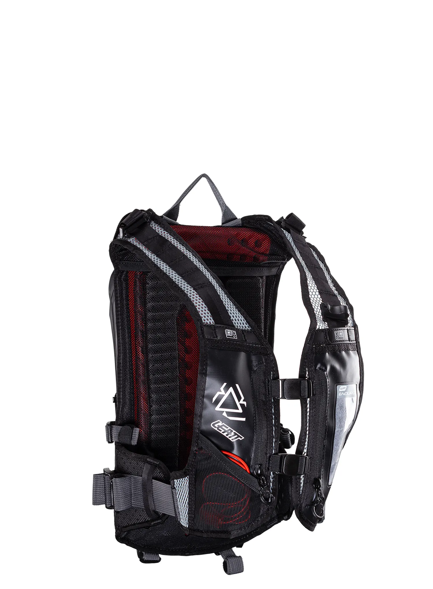 Dviratininko kuprinė Leatt Hydration MTB HydraDri WP 2.0 - black
