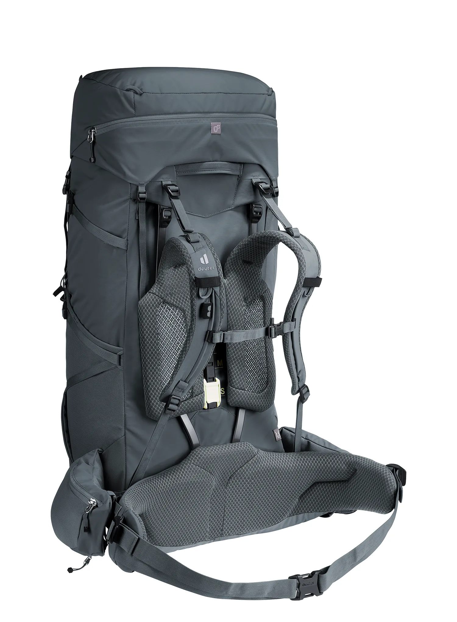 Turistinė kuprinė moterims Deuter Aircontact Core 65 + 10 SL - graphite