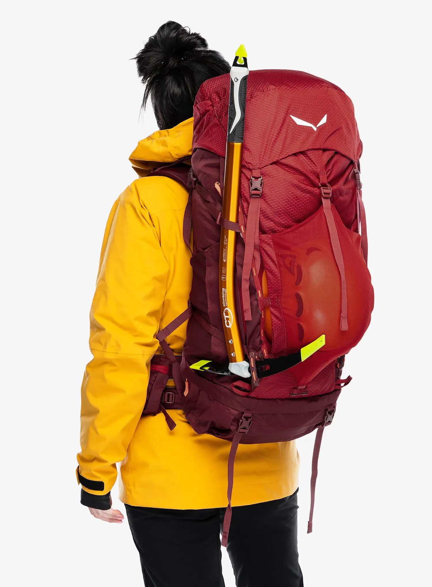 Turistinė kuprinė moterims Salewa Alptrek 50 +10 WS - pompeian red/syrah