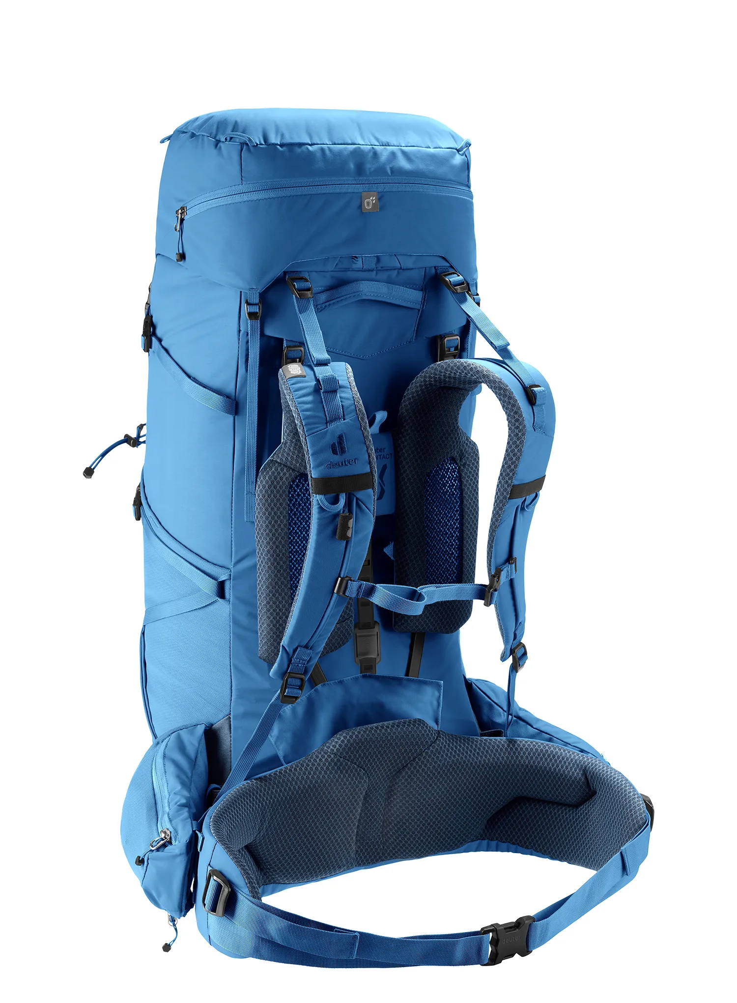 Turistinė kuprinė Deuter Aircontact Core 60+10 - baltic/nightblue