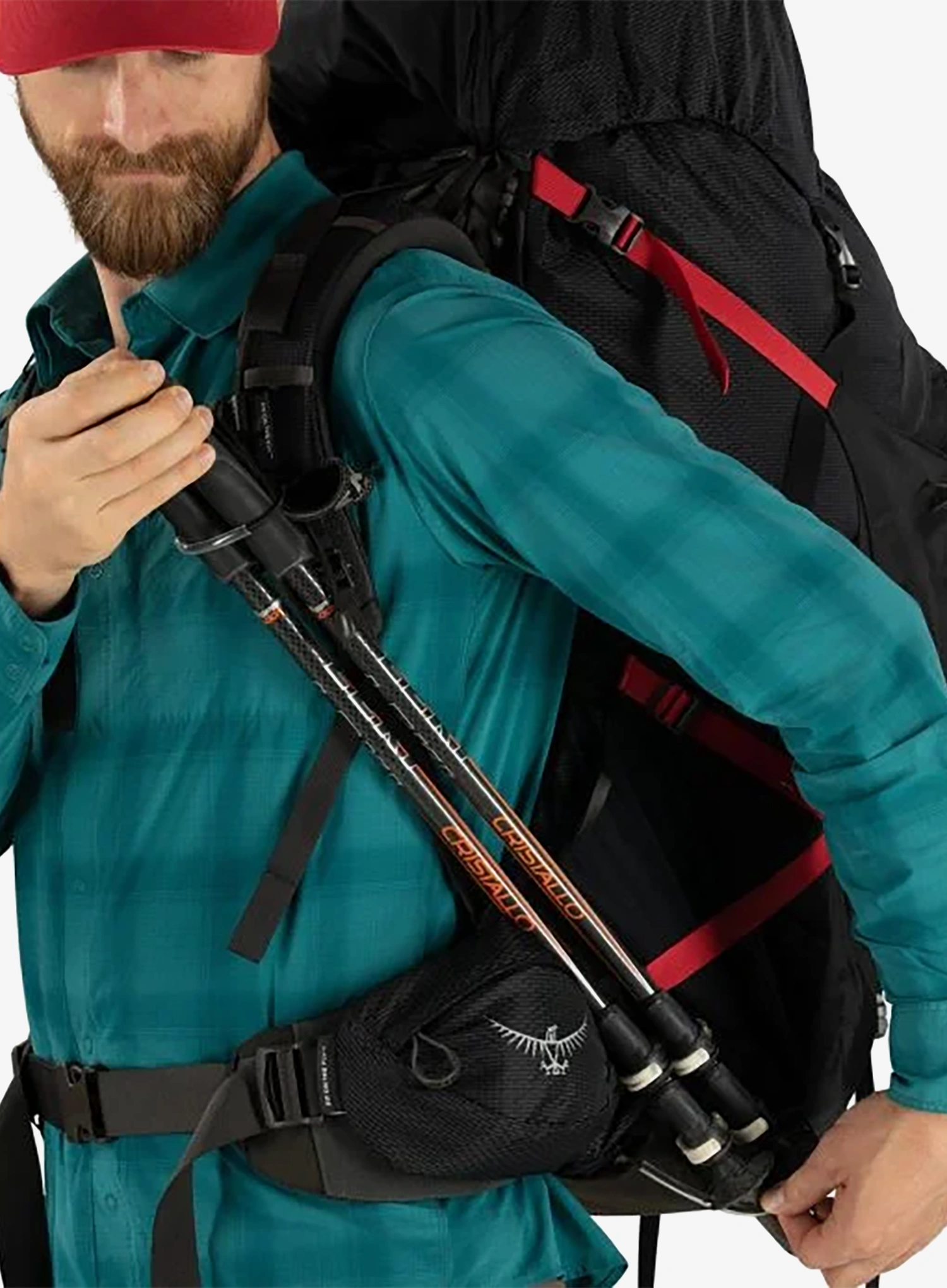Turistinė kuprinė Osprey Aether Plus 70 - black