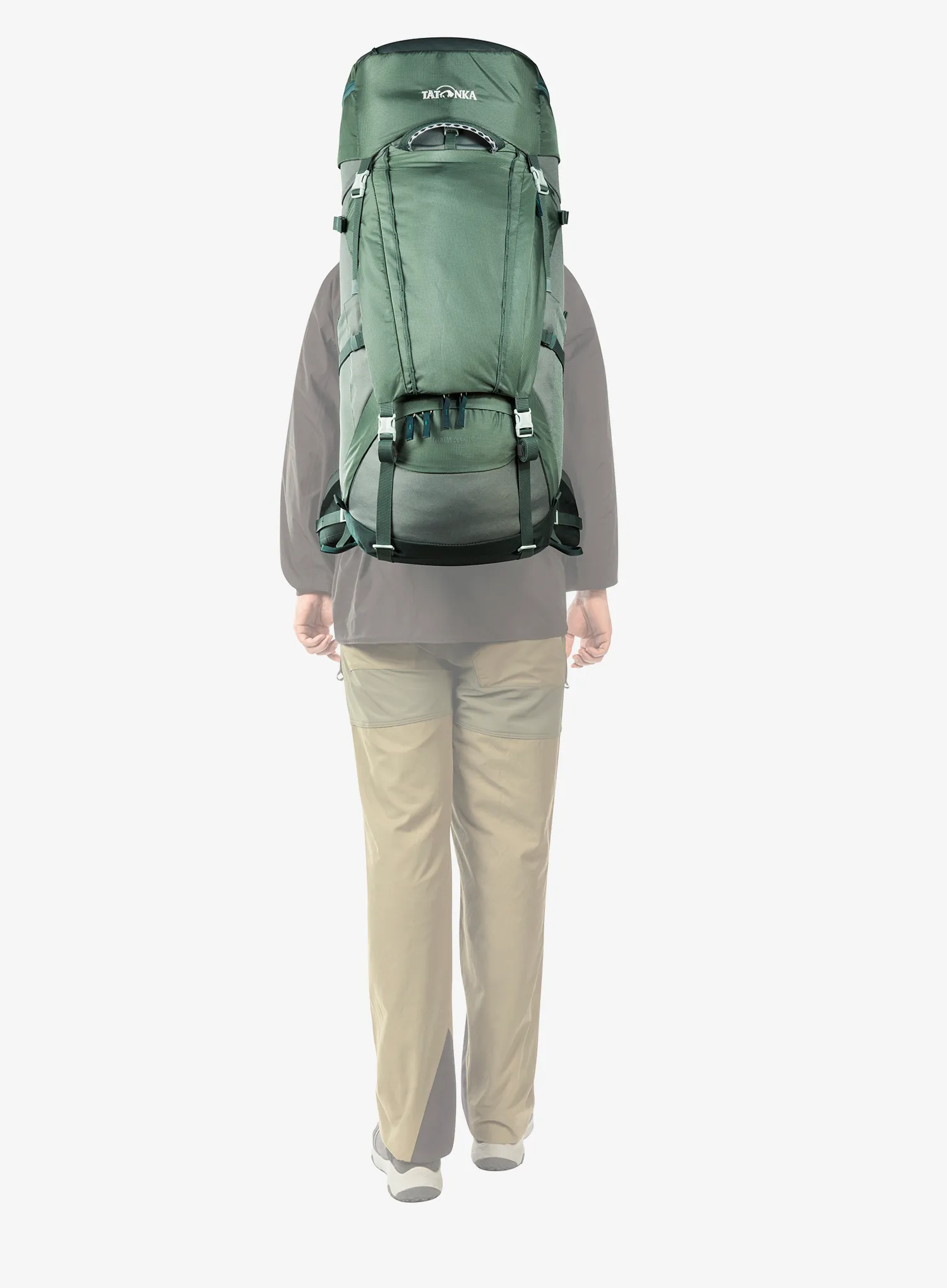 Turistinė kuprinė Tatonka Yukon 50+10 - sage green