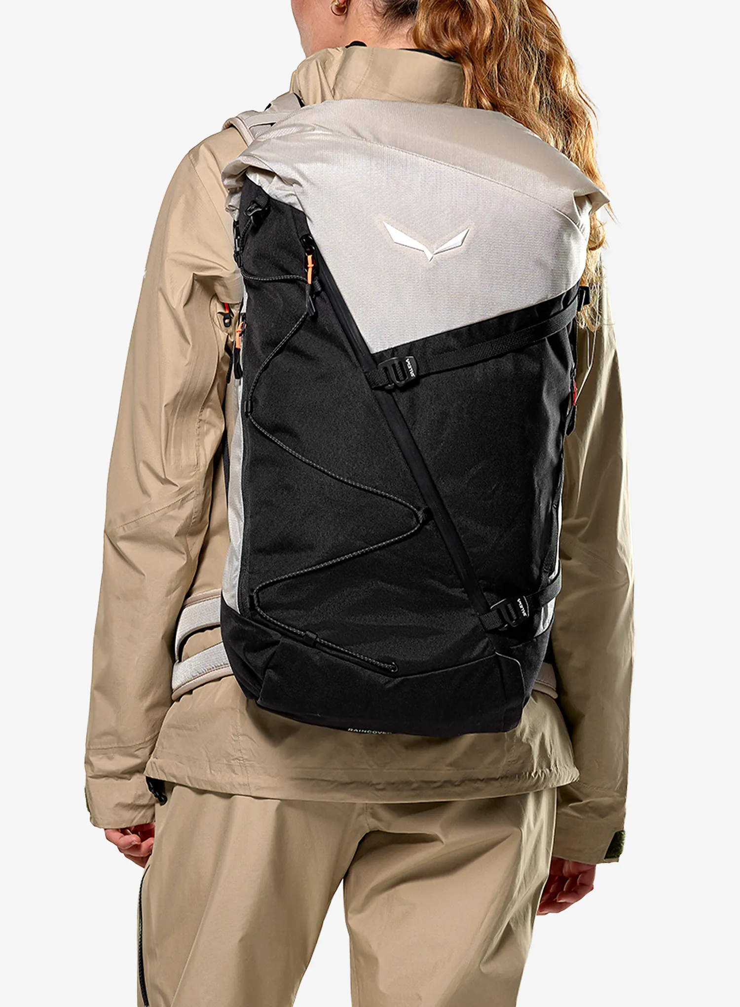 Moteriška turistinė kuprinė Salewa Puez 32+5L BP - black out/oatmeal