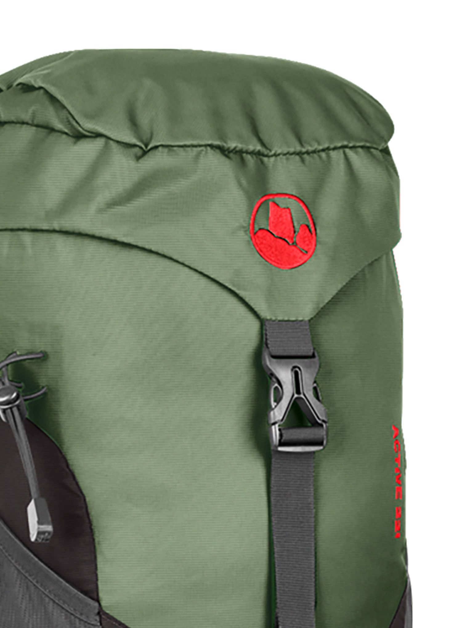 Turistinė kuprinė Kohla Active 22L - bronze green/scarlet/caviar