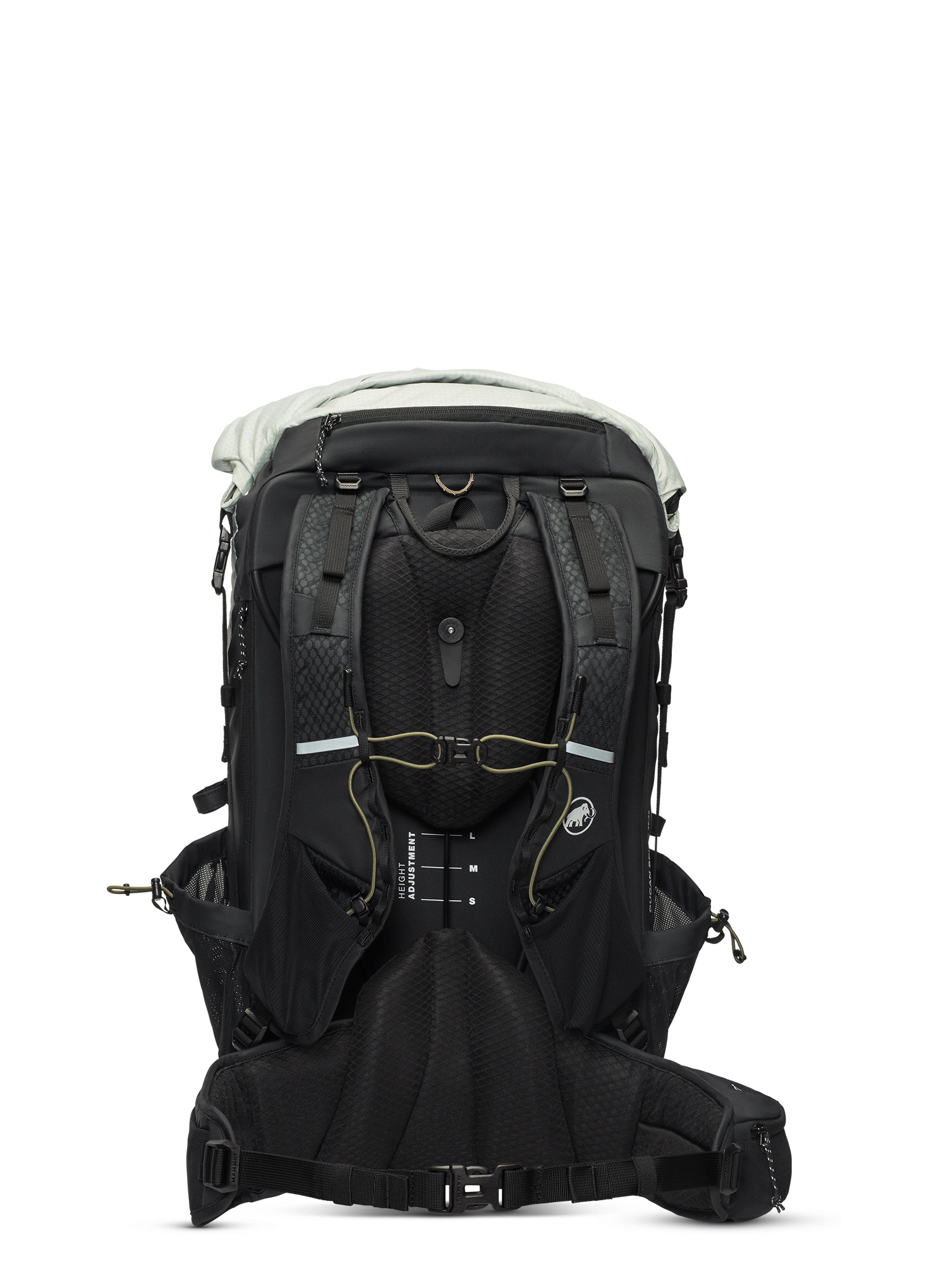 Turistinė kuprinė Mammut Ducan Spine 28-35 - silver sage/black