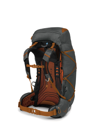 Turistinė kuprinė Osprey Exos 58 - dark charcoal grey