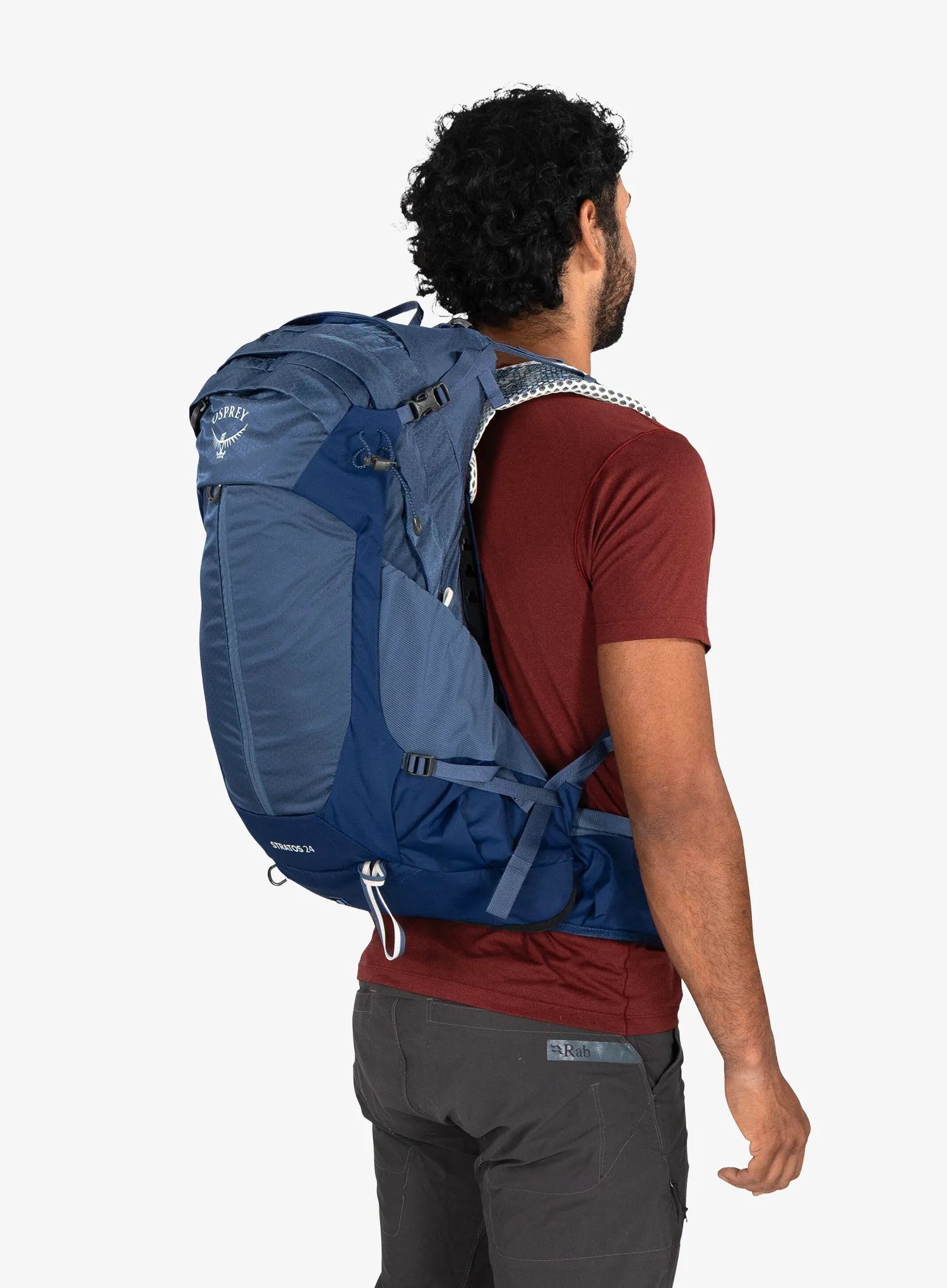 Turistinė kuprinė Osprey Stratos 24 - nirvana blue