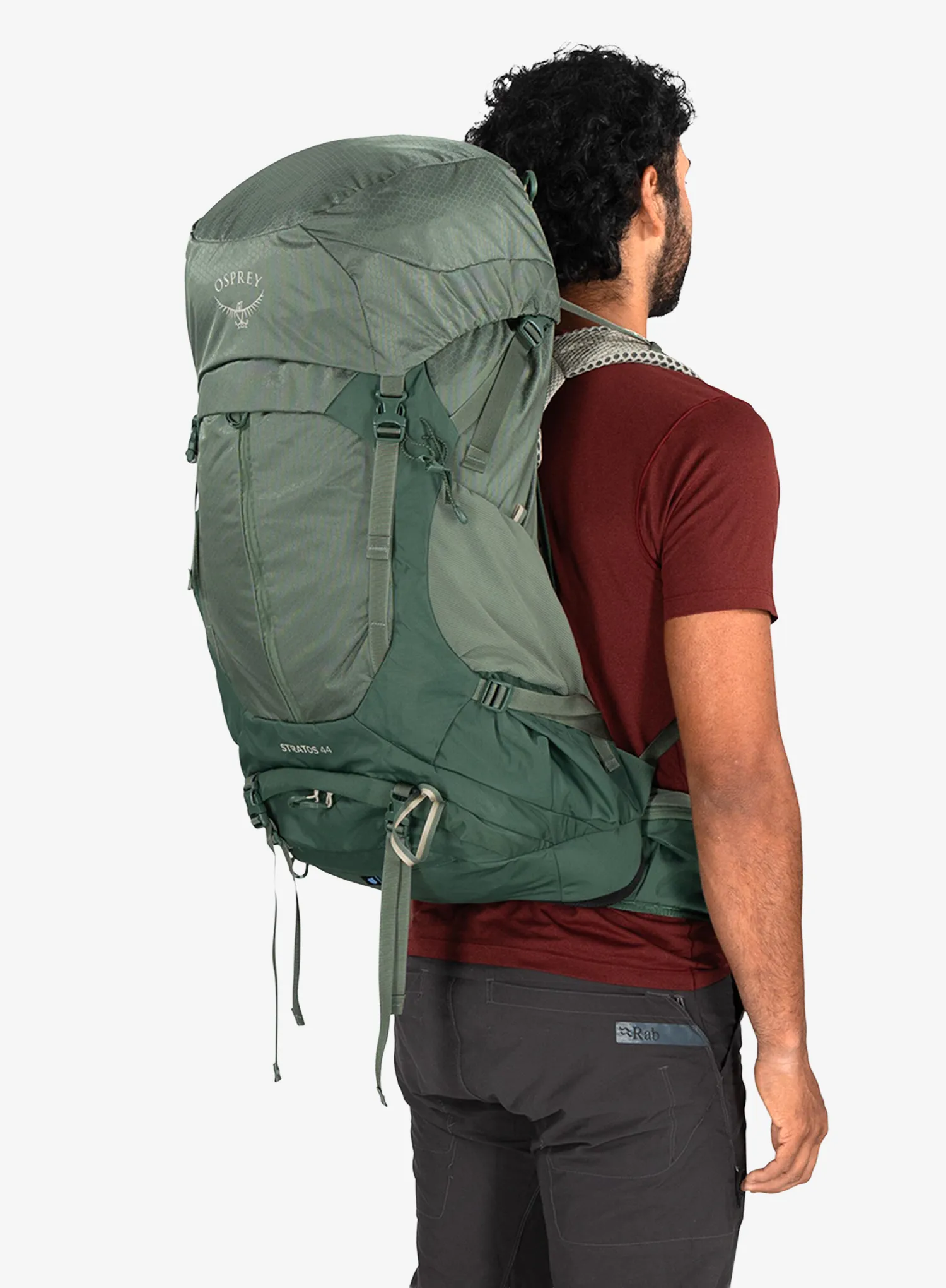 Turistinė kuprinė Osprey Stratos 44 - pine leaf green