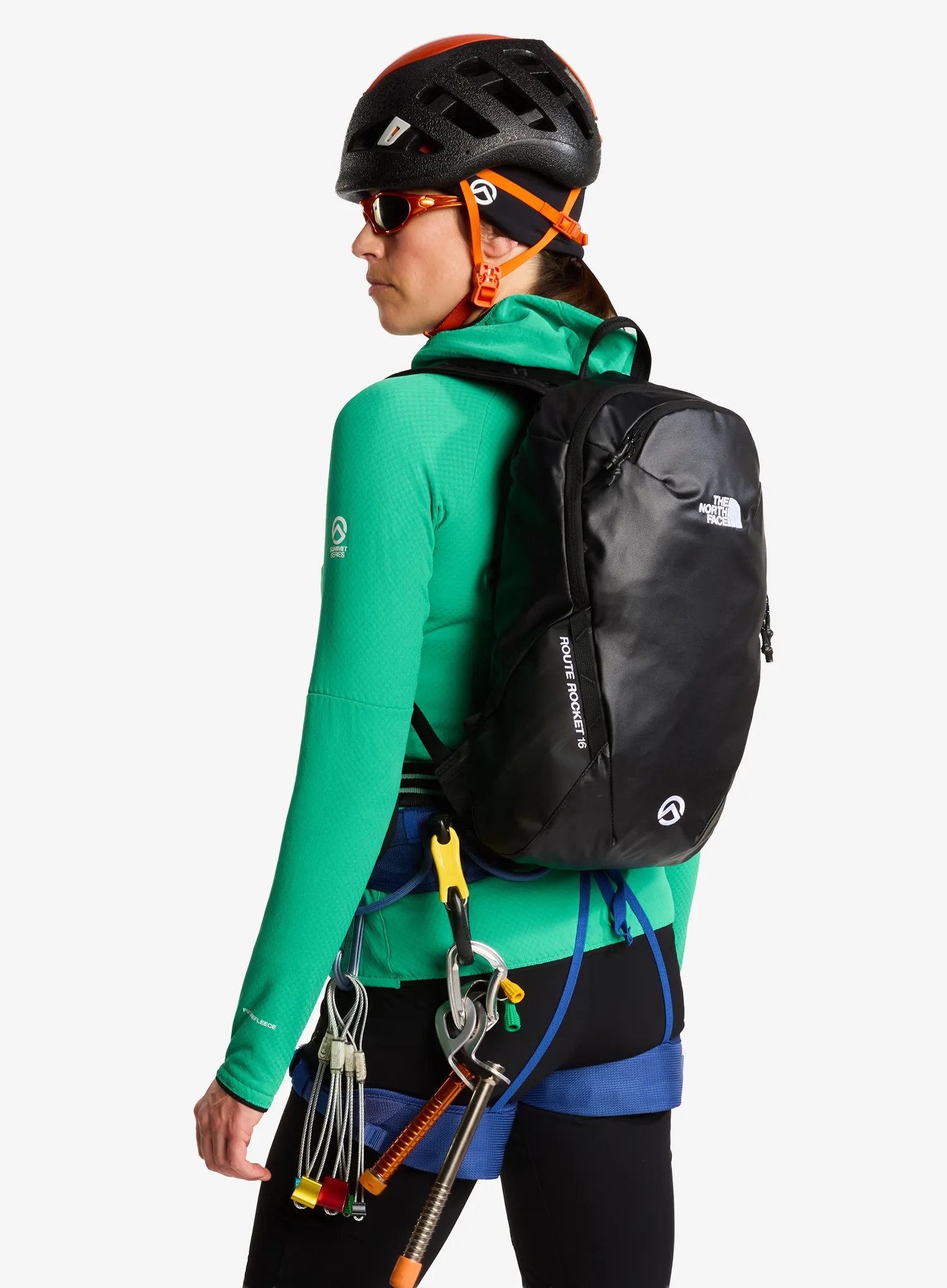 Laipiotojų kuprinė The North Face Summit Series Route Rocket 16 - black/black