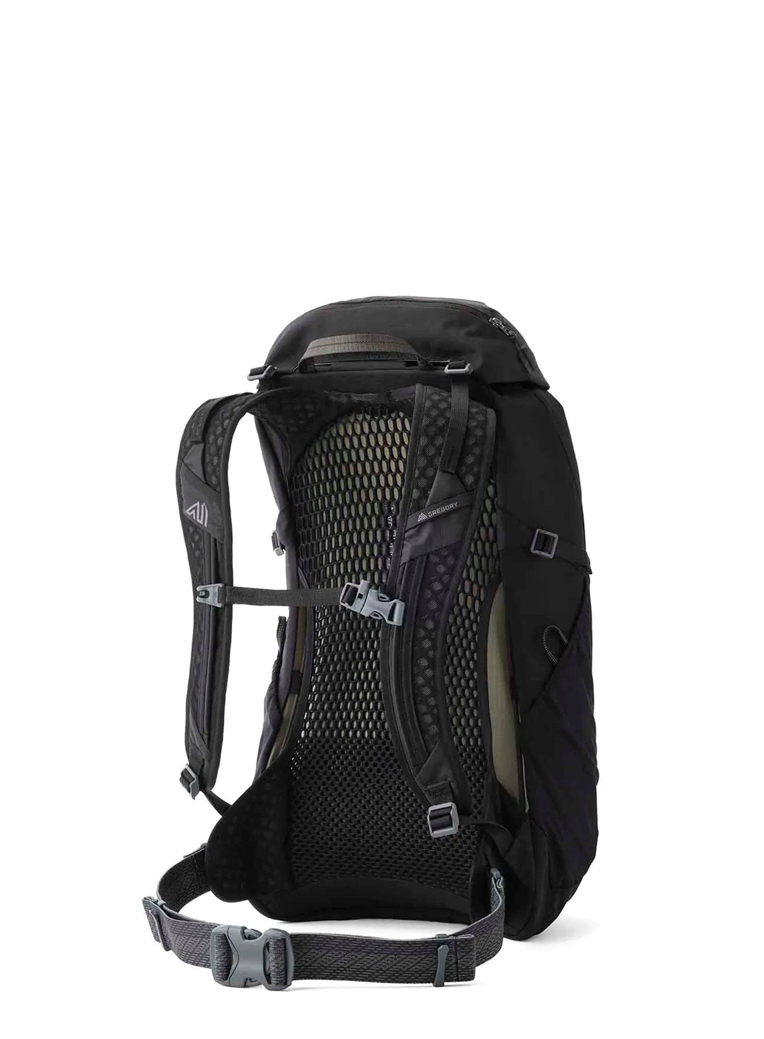 Kuprinė su atkeltu tinkleliu Gregory Arrio 30 - shadow pine black