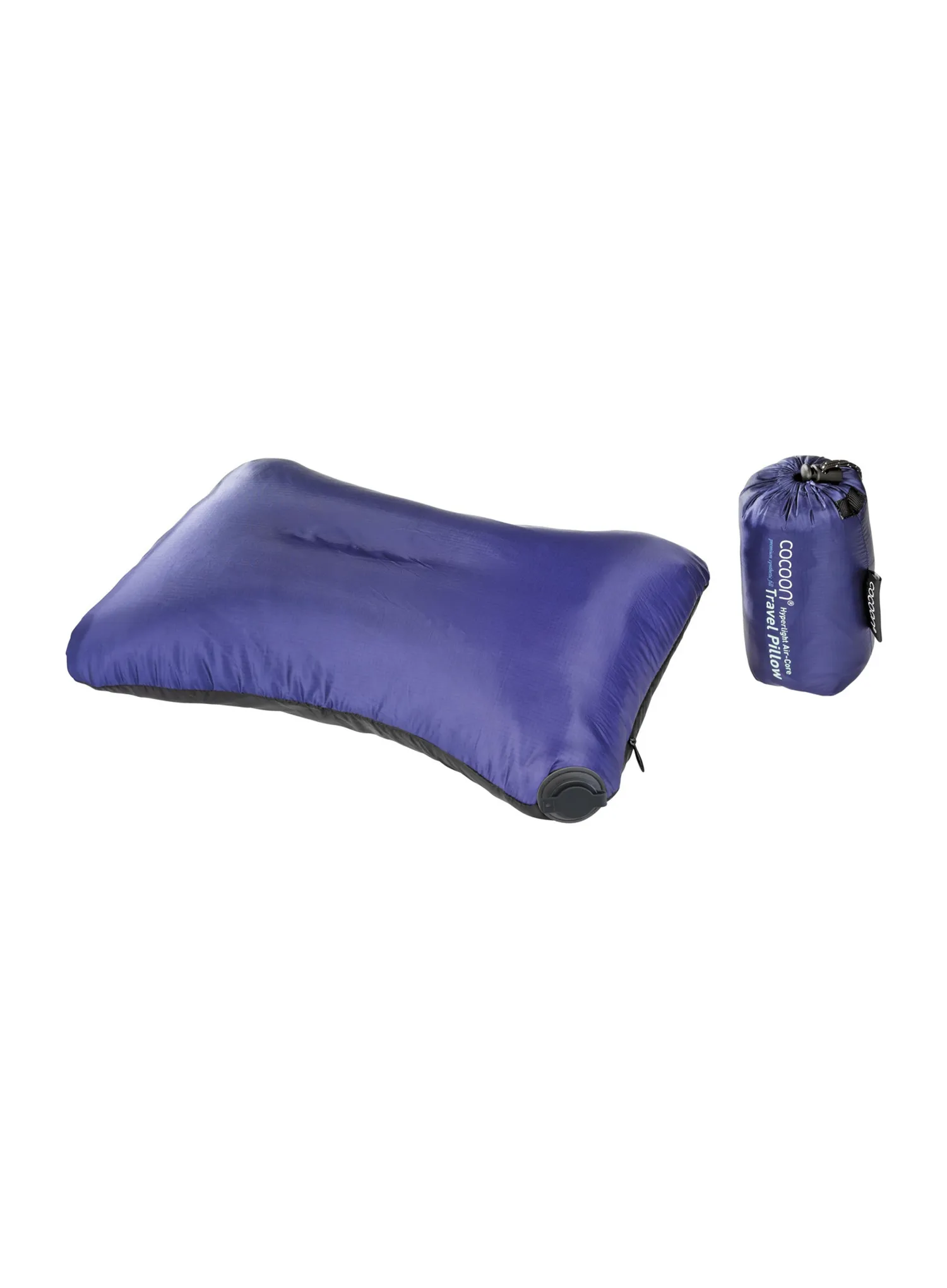 Pagalvė Cocoon Air-Core Pillow - Hyperlight - black/dark blue
