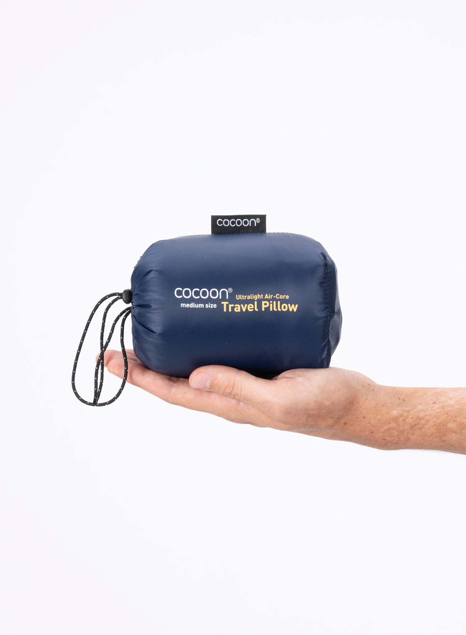 Pagalvė Cocoon Air-Core Pillow - Ultralight Medium Size - dark indigo/grey