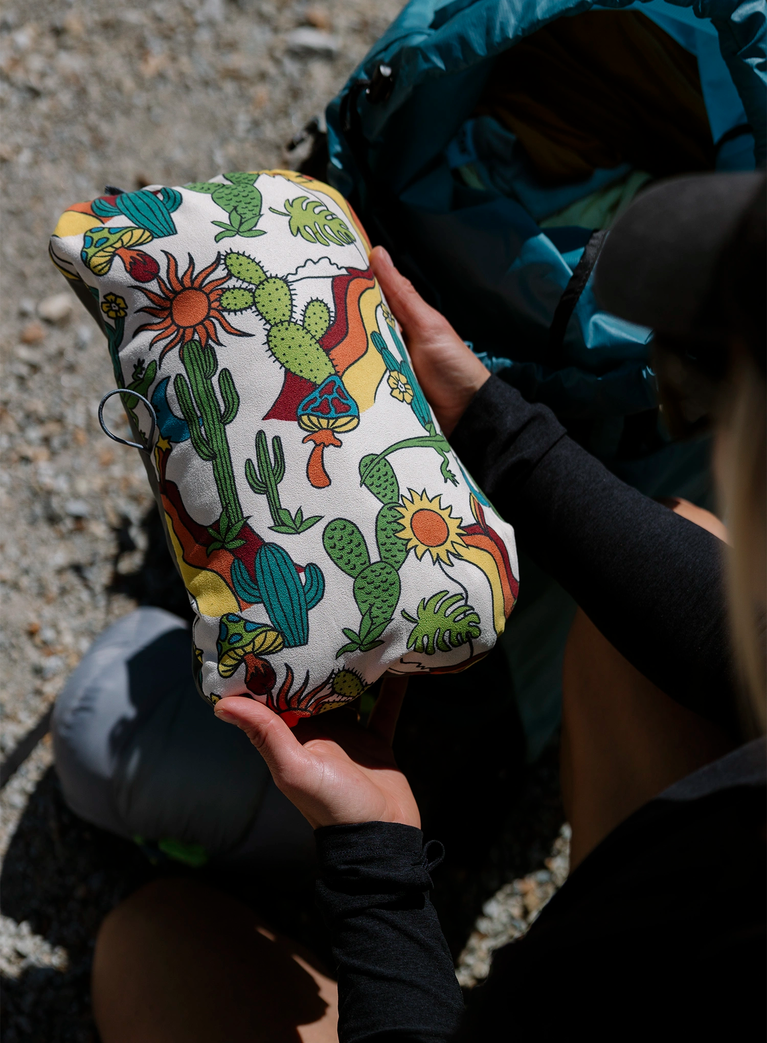 Pagalvė Therm a Rest Compressible Pillow Cinch R - desert