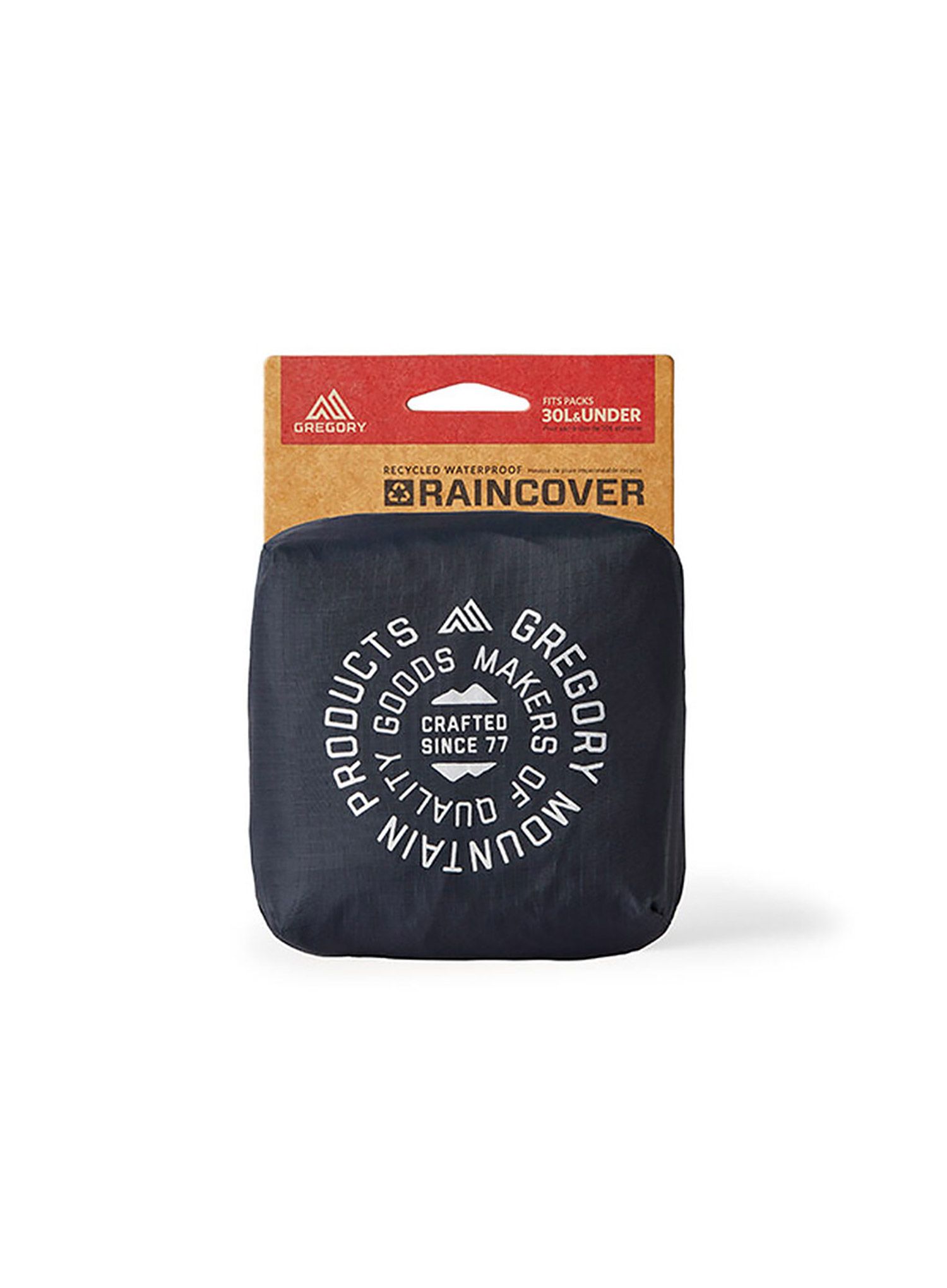 Kuprinės užvalkalas Gregory Raincover 30L - obsidian black