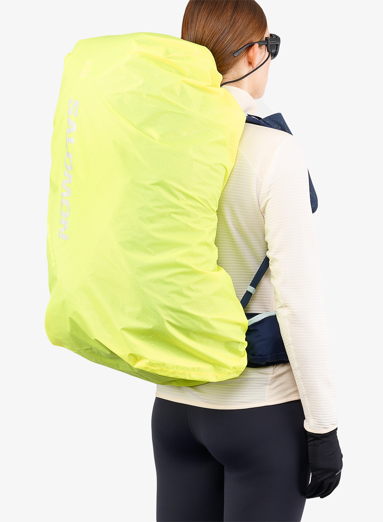 Kuprinės užvalkalas Salomon Rain Cover Large - safety yellow