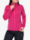 Moteriškas flisas CMP Haze Jacket Knitted - magenta/lighter