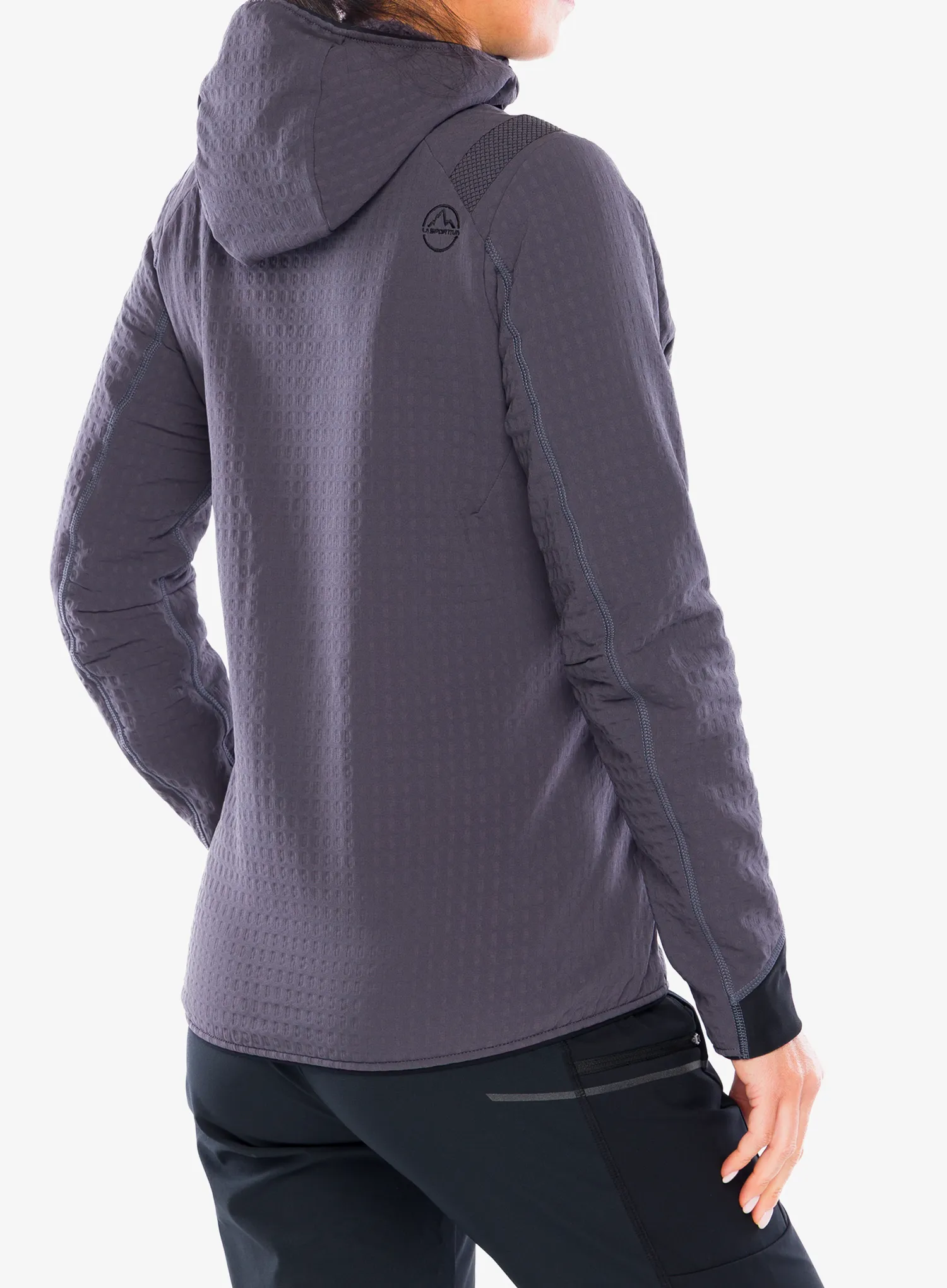 Moteriškas flisas La Sportiva Bristen Thermal Hoody - onyx/chalk