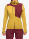 Moteriškas flisas La Sportiva Lucendro Thermal Hoody - savana/redwood