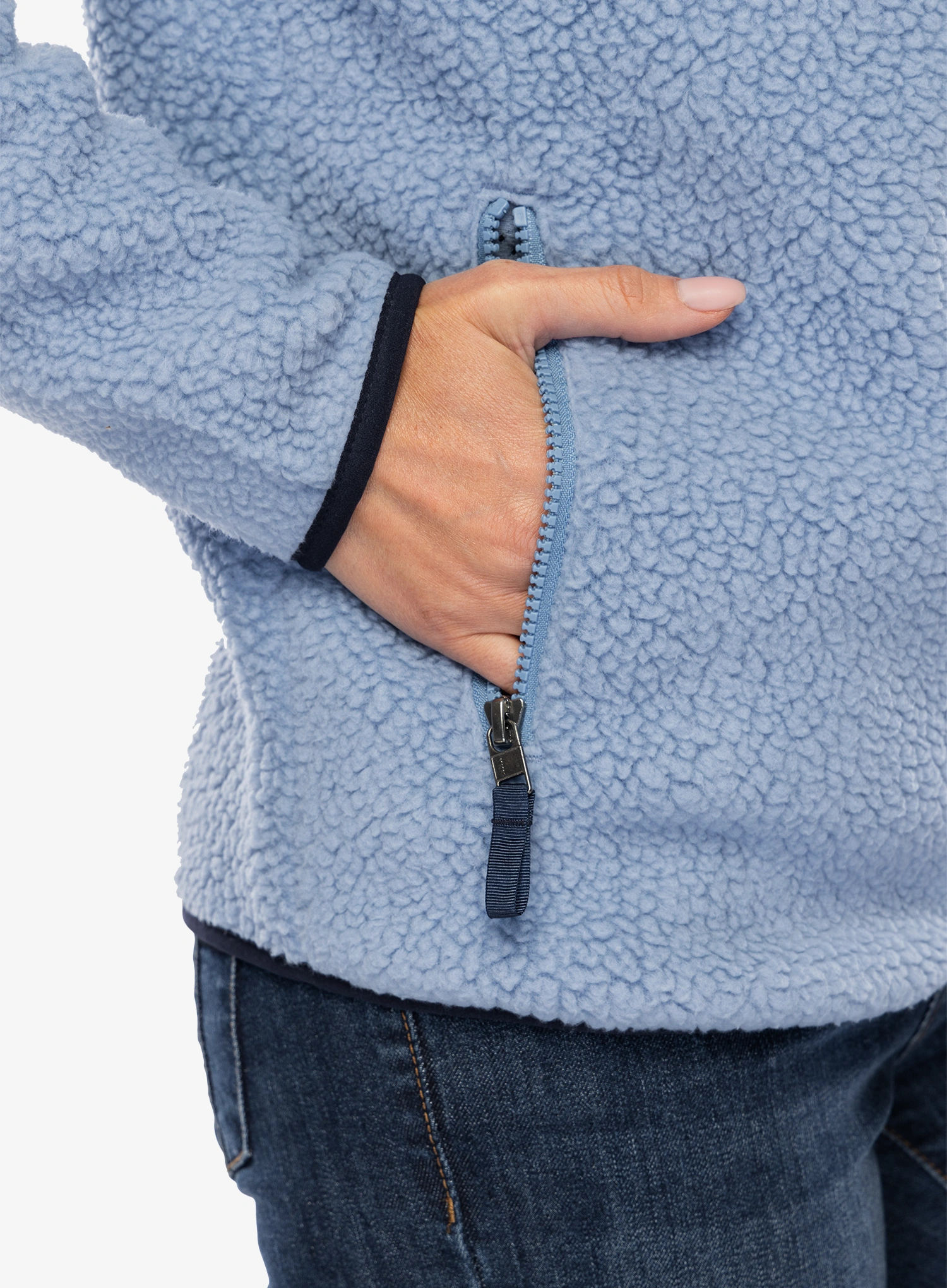 Moteriškas flisas Patagonia Retro Pile Hoody - barnacle blue