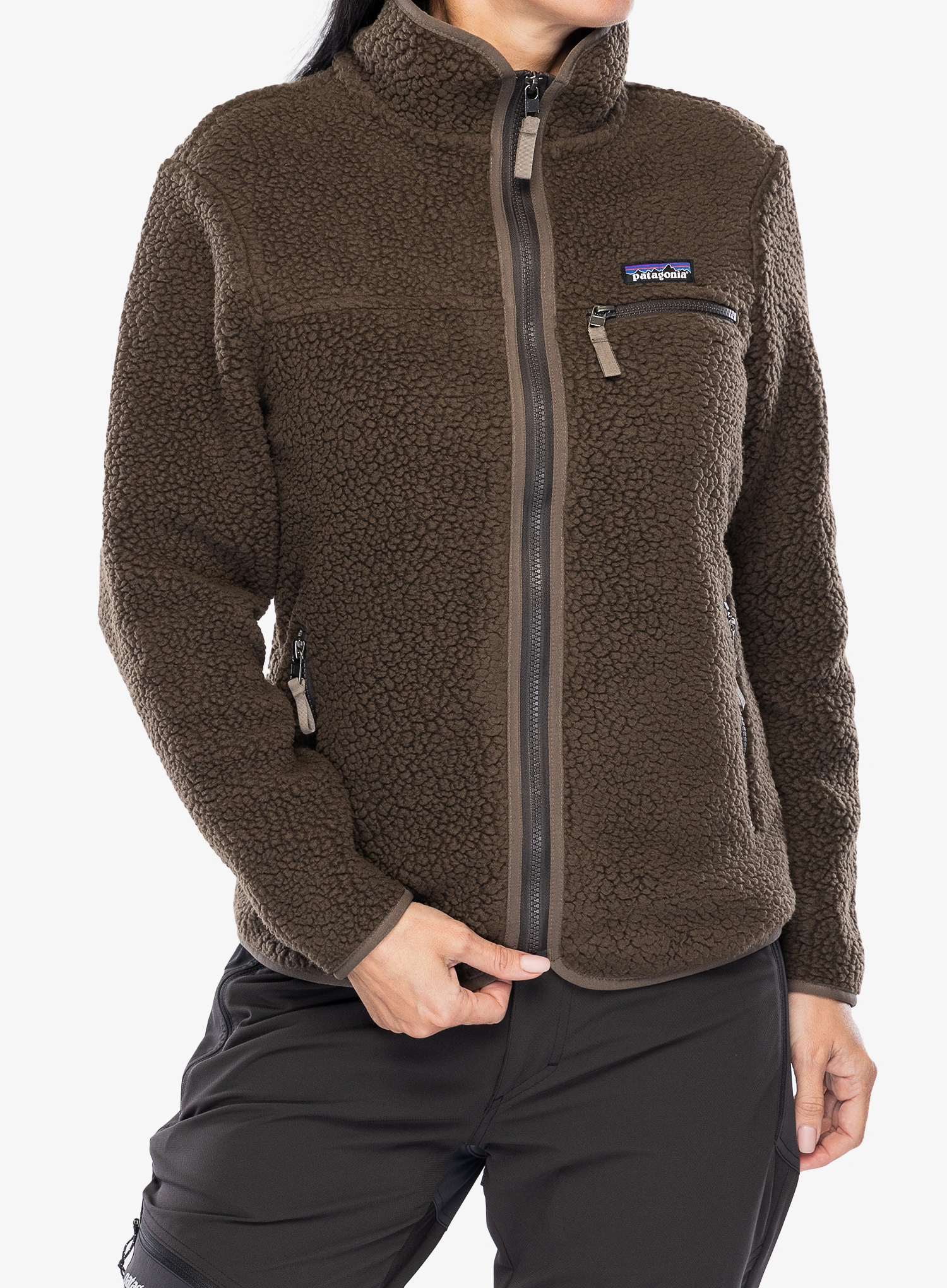 Moteriškas flisas Patagonia Retro Pile Jacket - otter brown