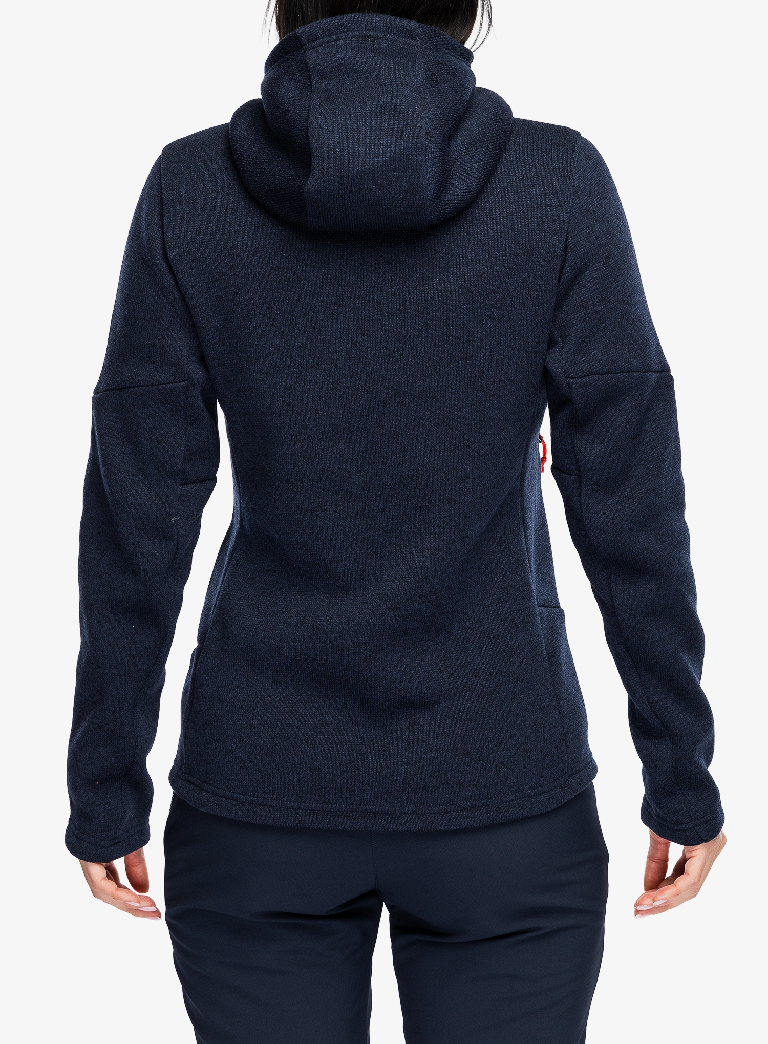 Moteriškas flisas Salewa Puez Rocca Pl Hooded Jacket - navy blazer