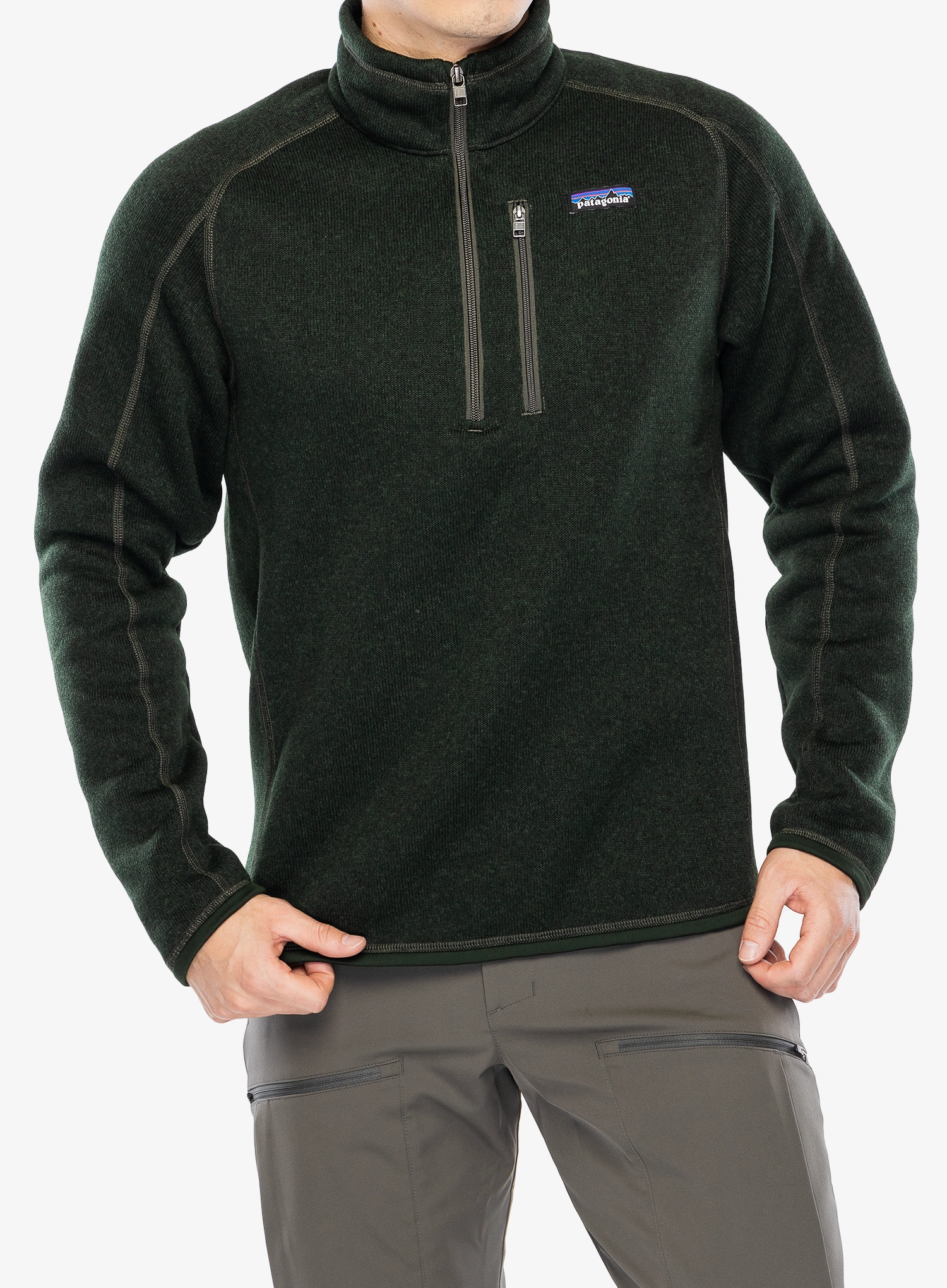 Flisinė striukė Patagonia Better Sweater 1/4 Zip - old growth green