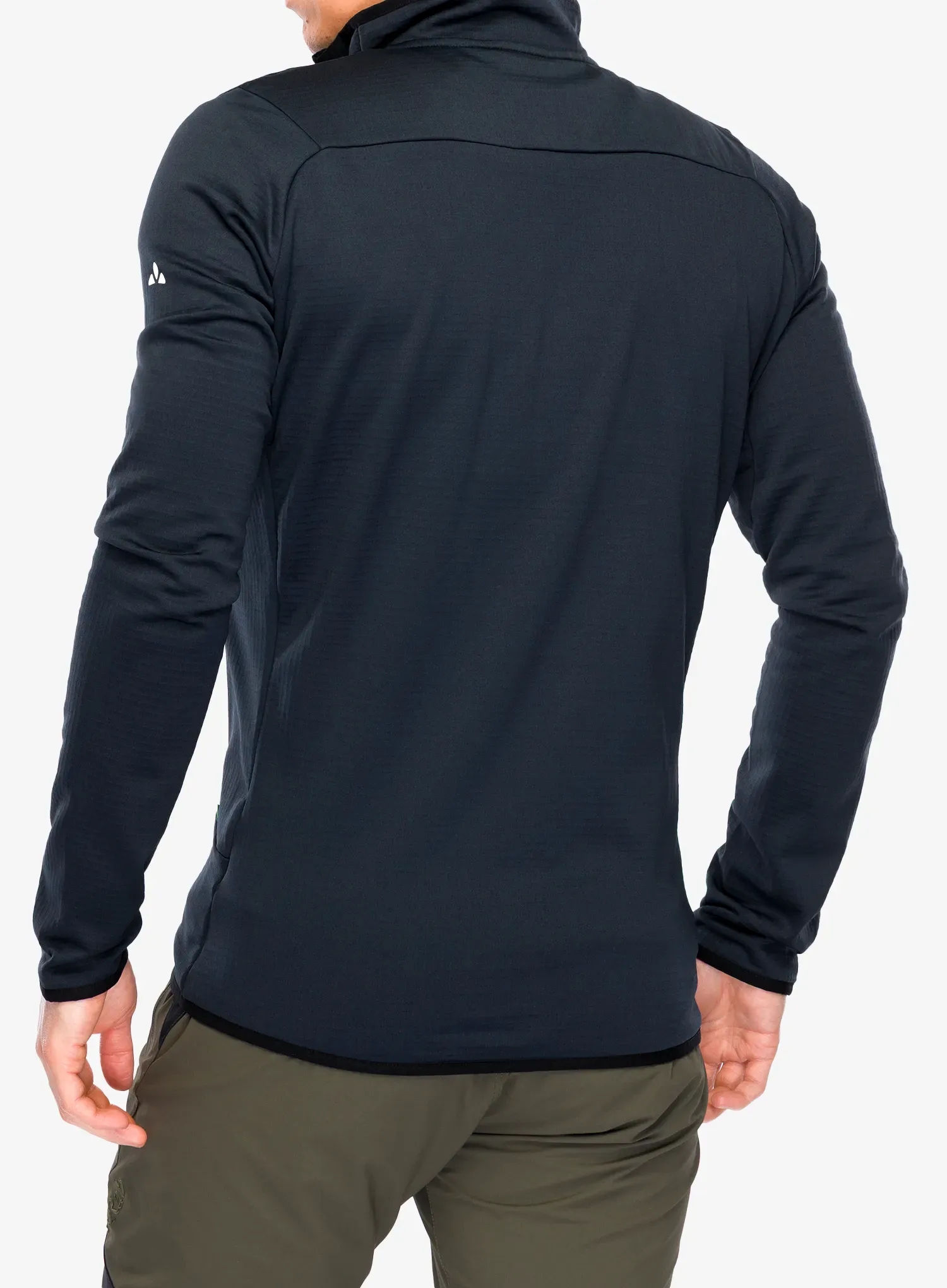Flisinė striukė Vaude Monviso Fleece FZ Jacket II - black