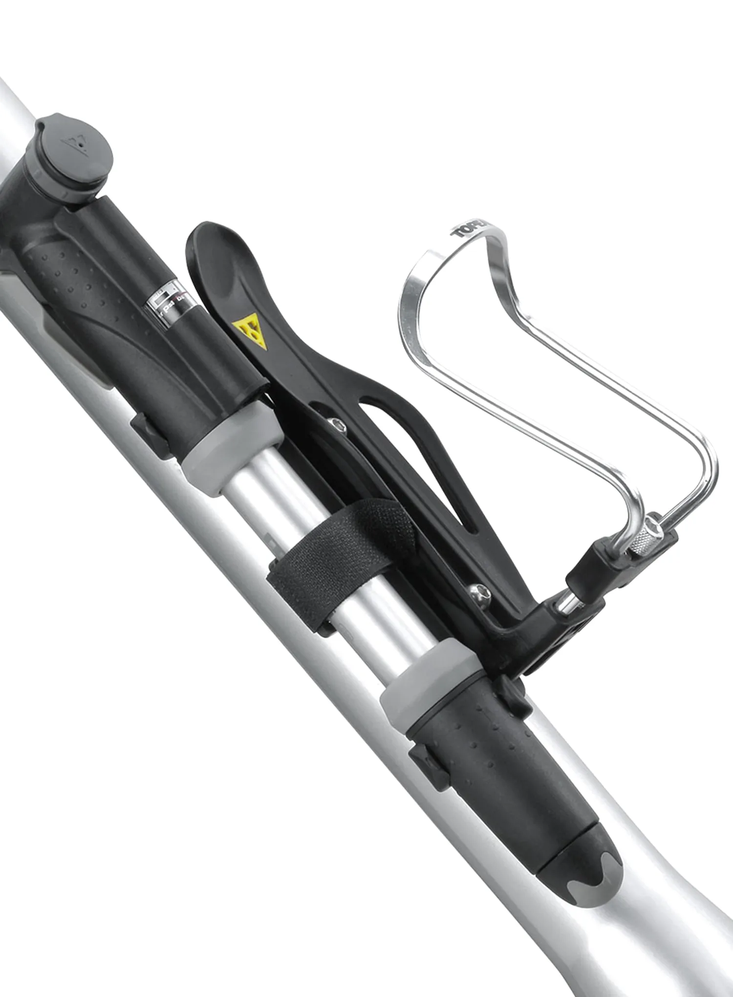 Dviračio pompa Topeak Mini Dual G Manometr