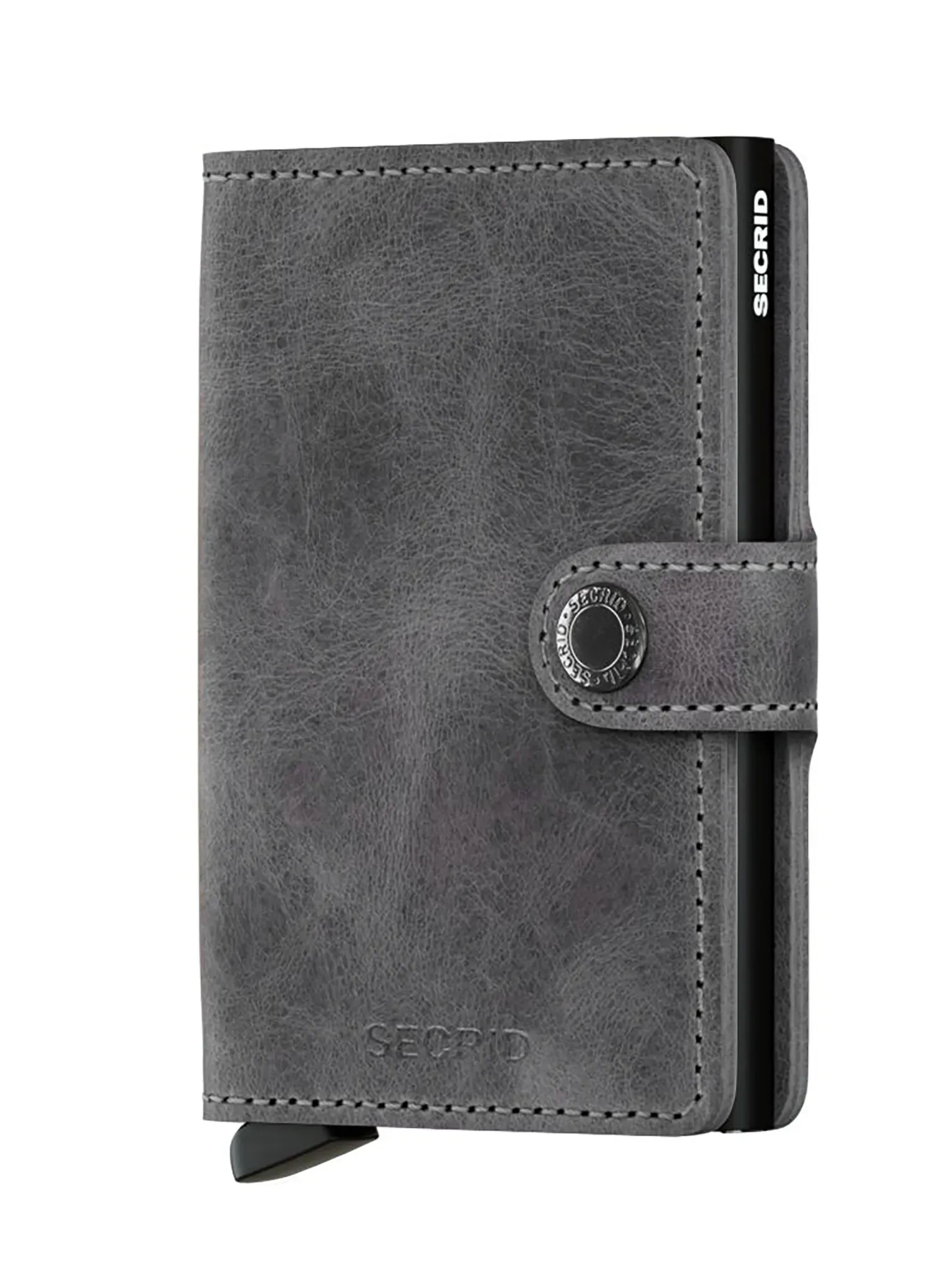 Piniginė Secrid Miniwallet Vintage - grey/black