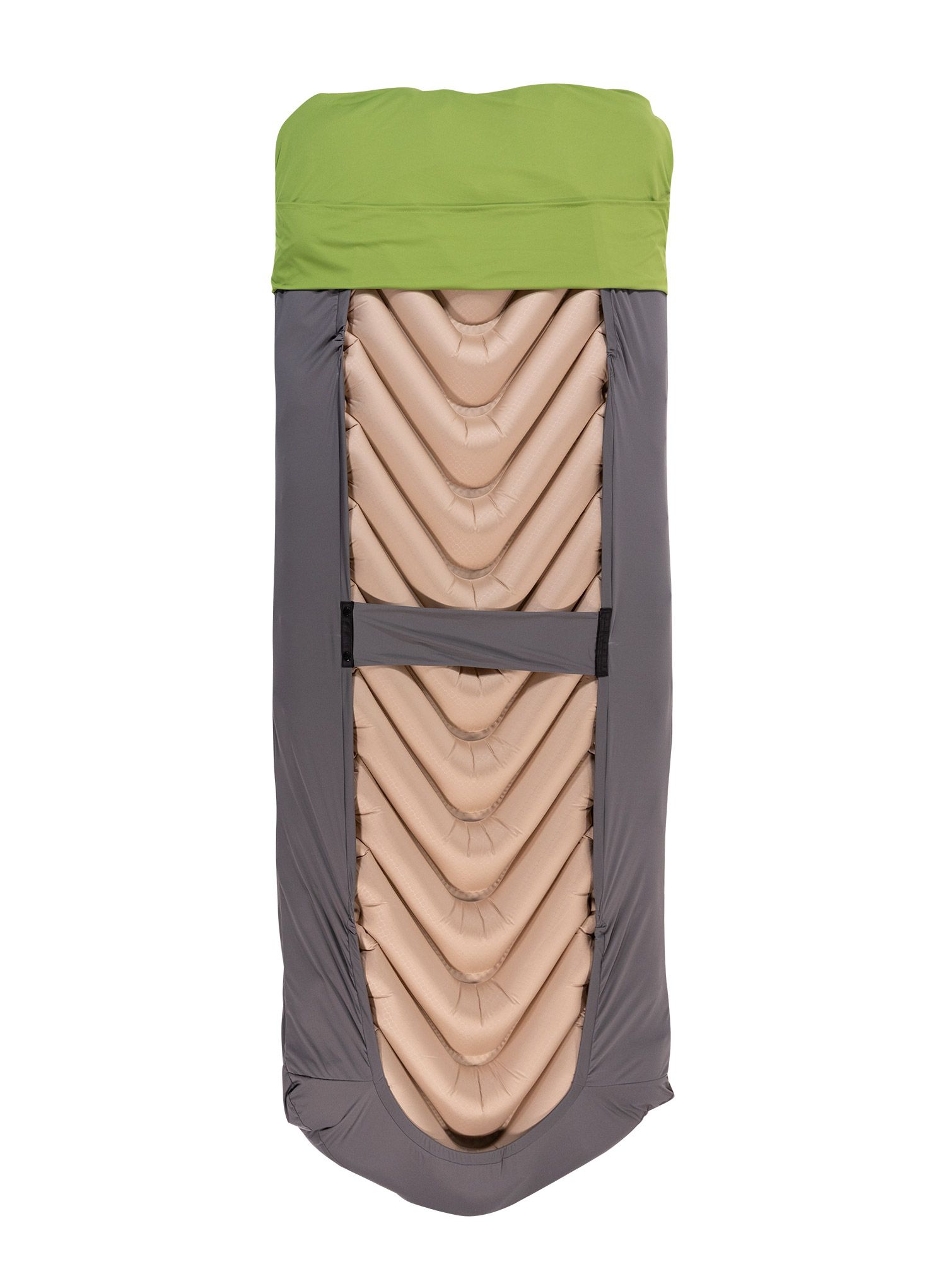 Paklodė Klymit Luxe V Sheet Pad Cover - green/grey