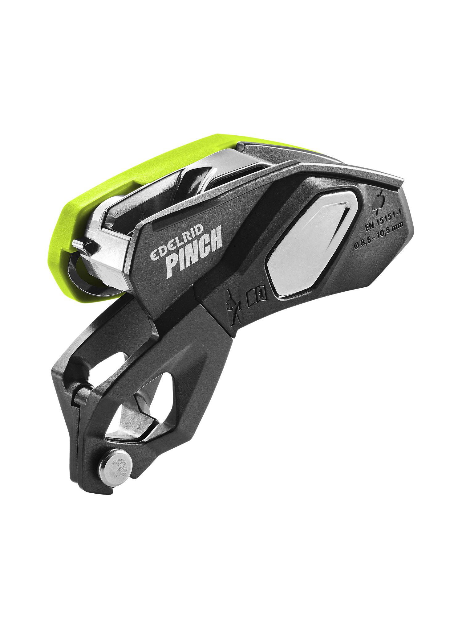 Saugos įtaisas Edelrid Pinch - anthracite/oasis