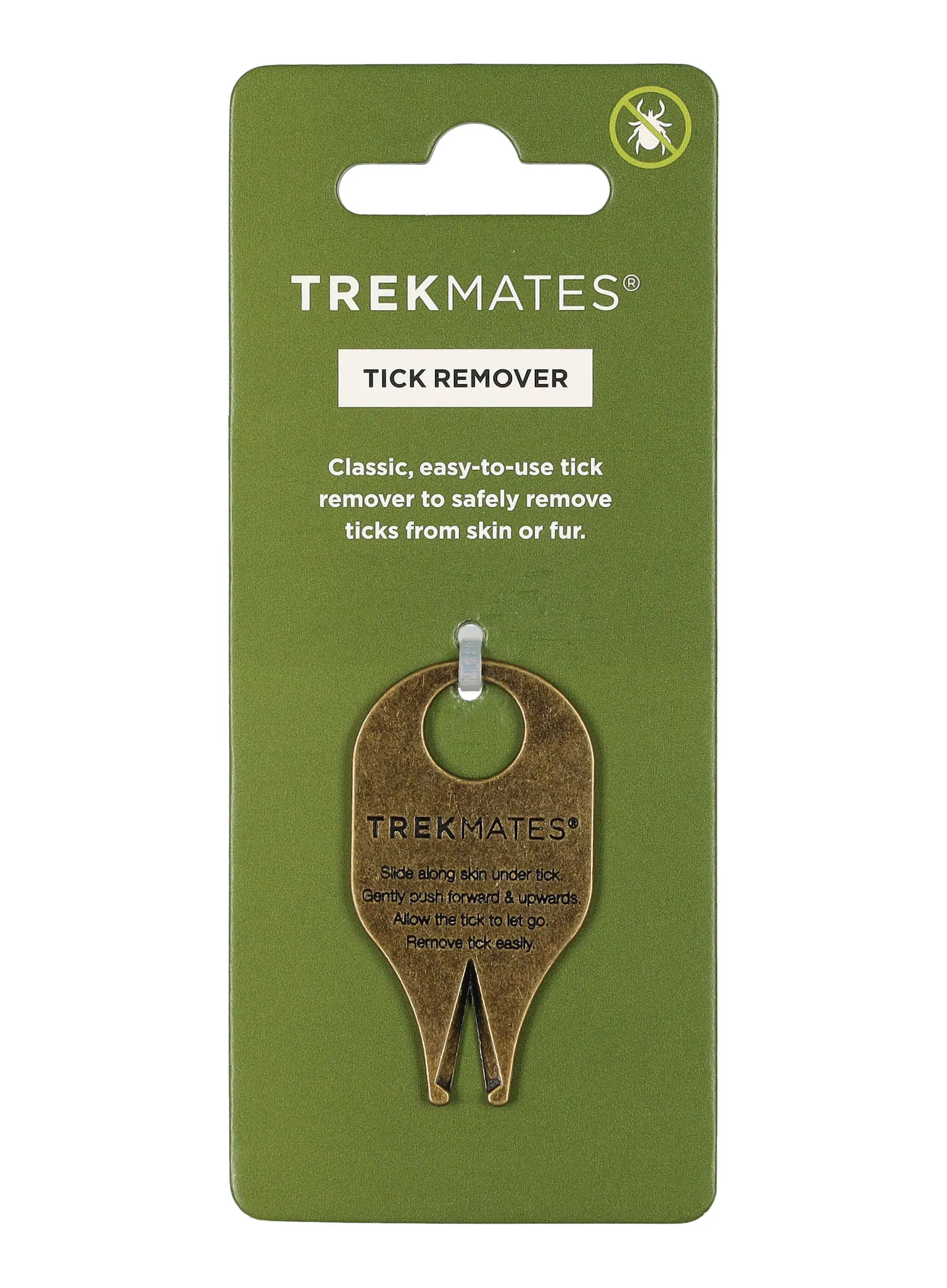 Erkių traukiklis Trekmates Tick Remover - brass