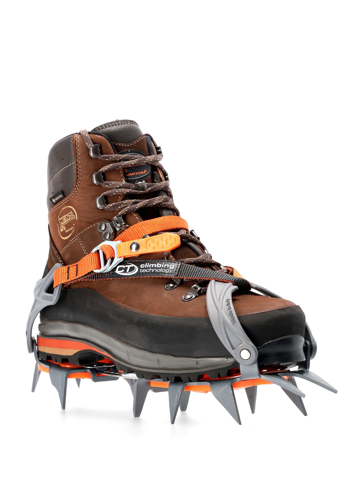 Rišamos katės Climbing Technology/SKYLOTEC Nuptse Evo Classic Flex - gray
