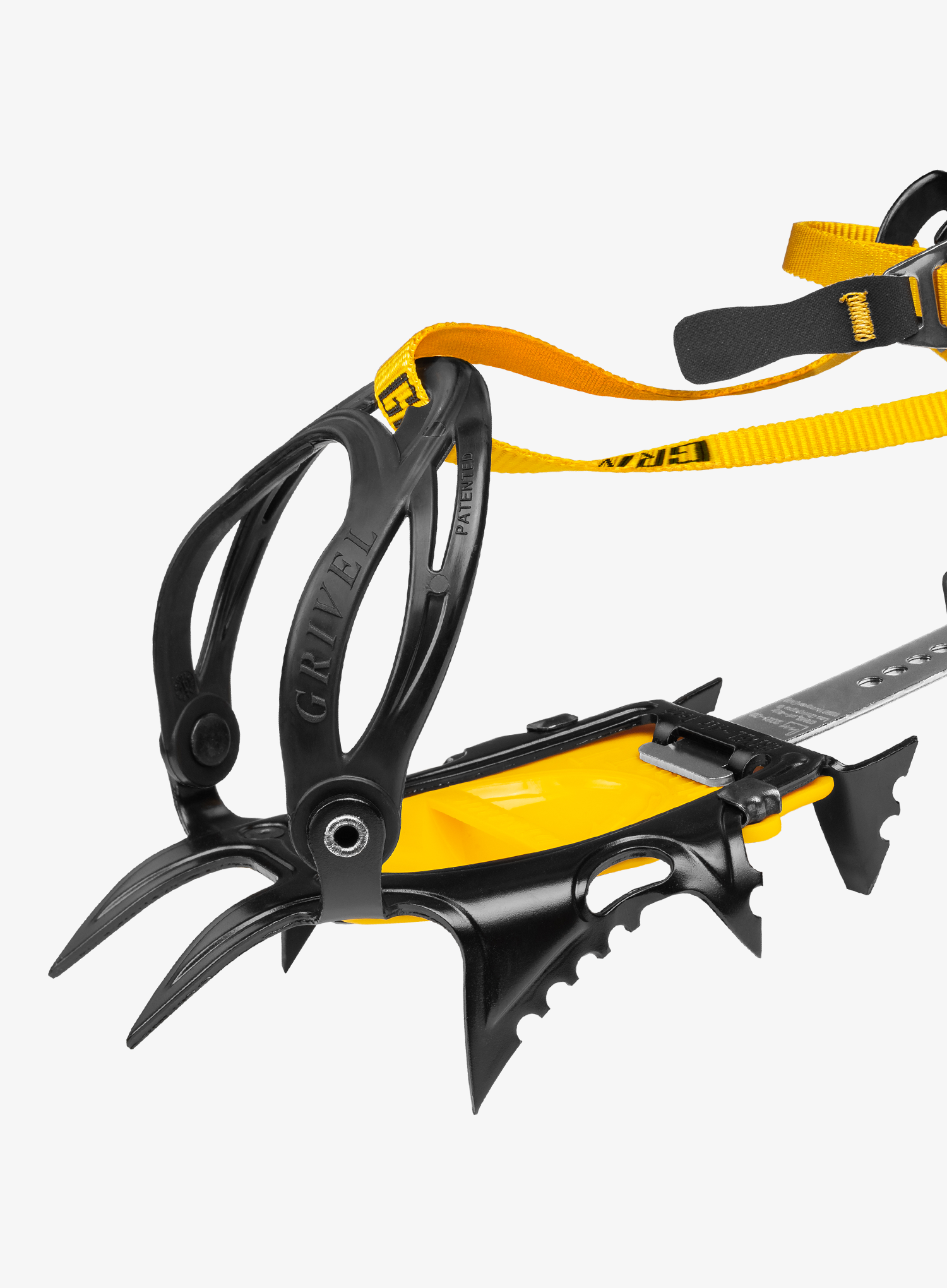Rišamos katės Grivel Air Tech LT NC - black/yellow
