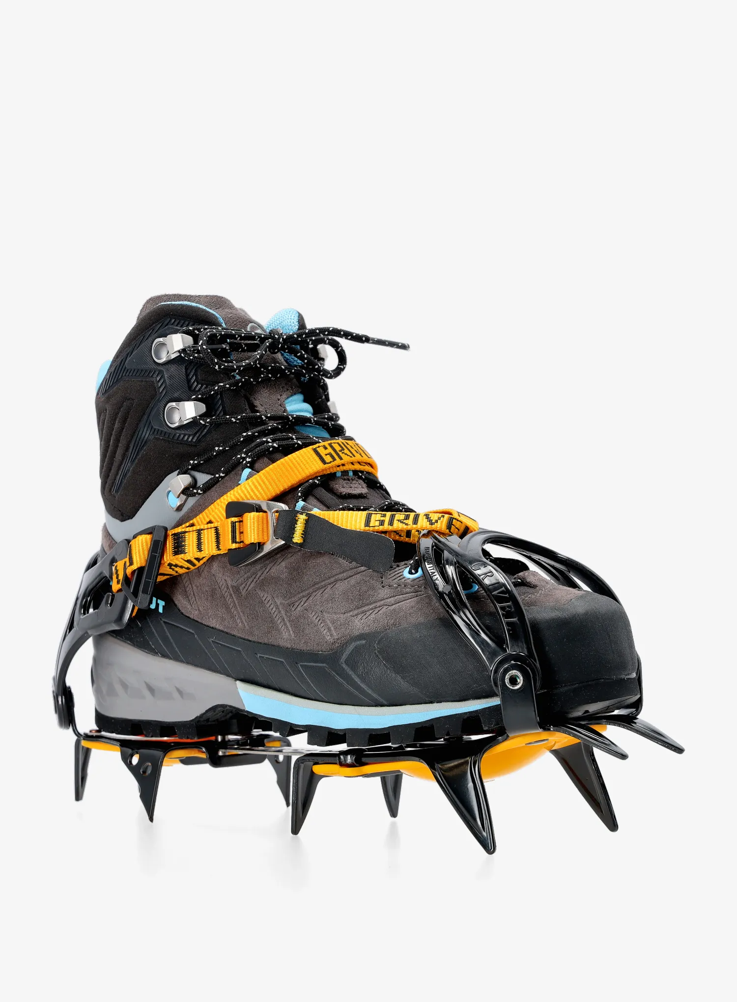 Rišamos katės Grivel G10 LT - black/yellow