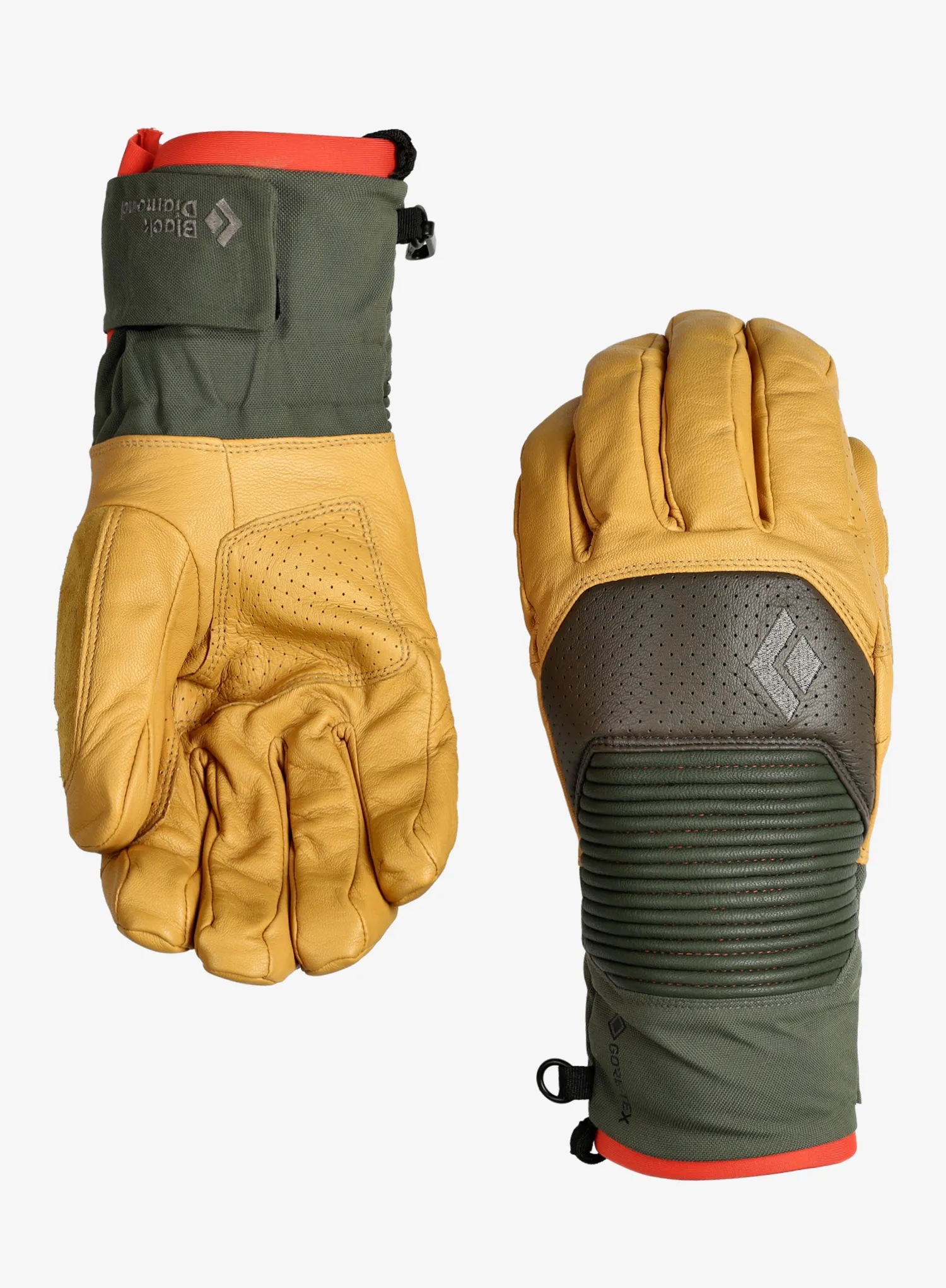 Slidinėjimo pirštinės Black Diamond Impulse Gloves - beeswax/walnut