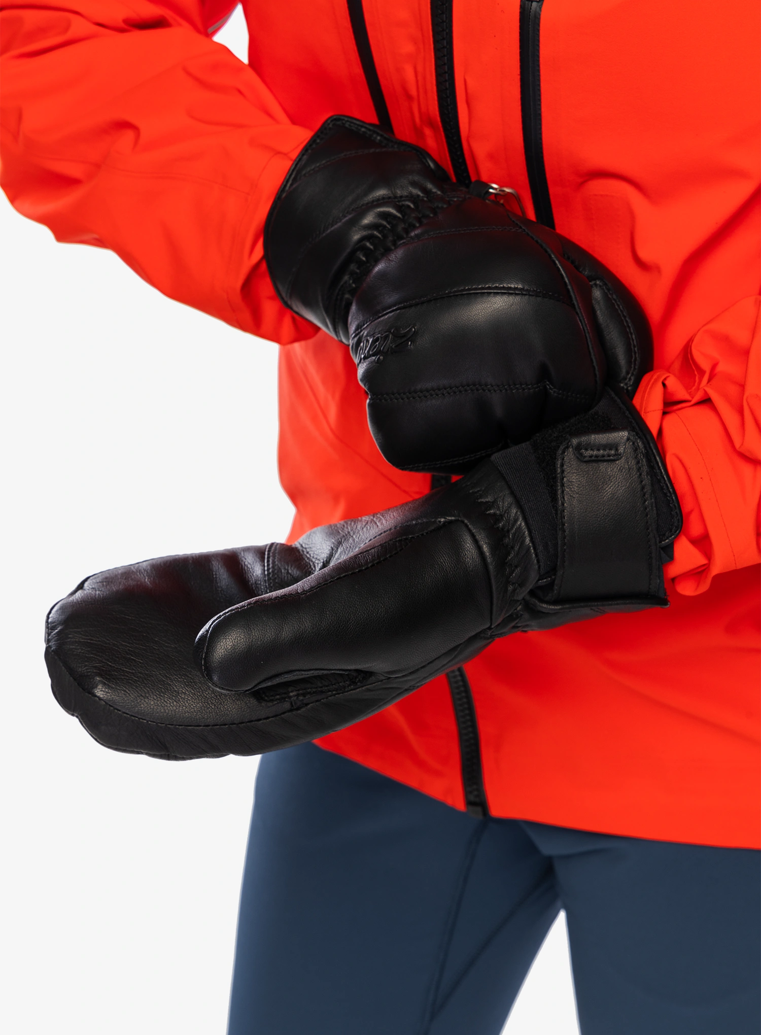Slidinėjimo pirštinės moterims Ziener Kumani AS Mitten - black