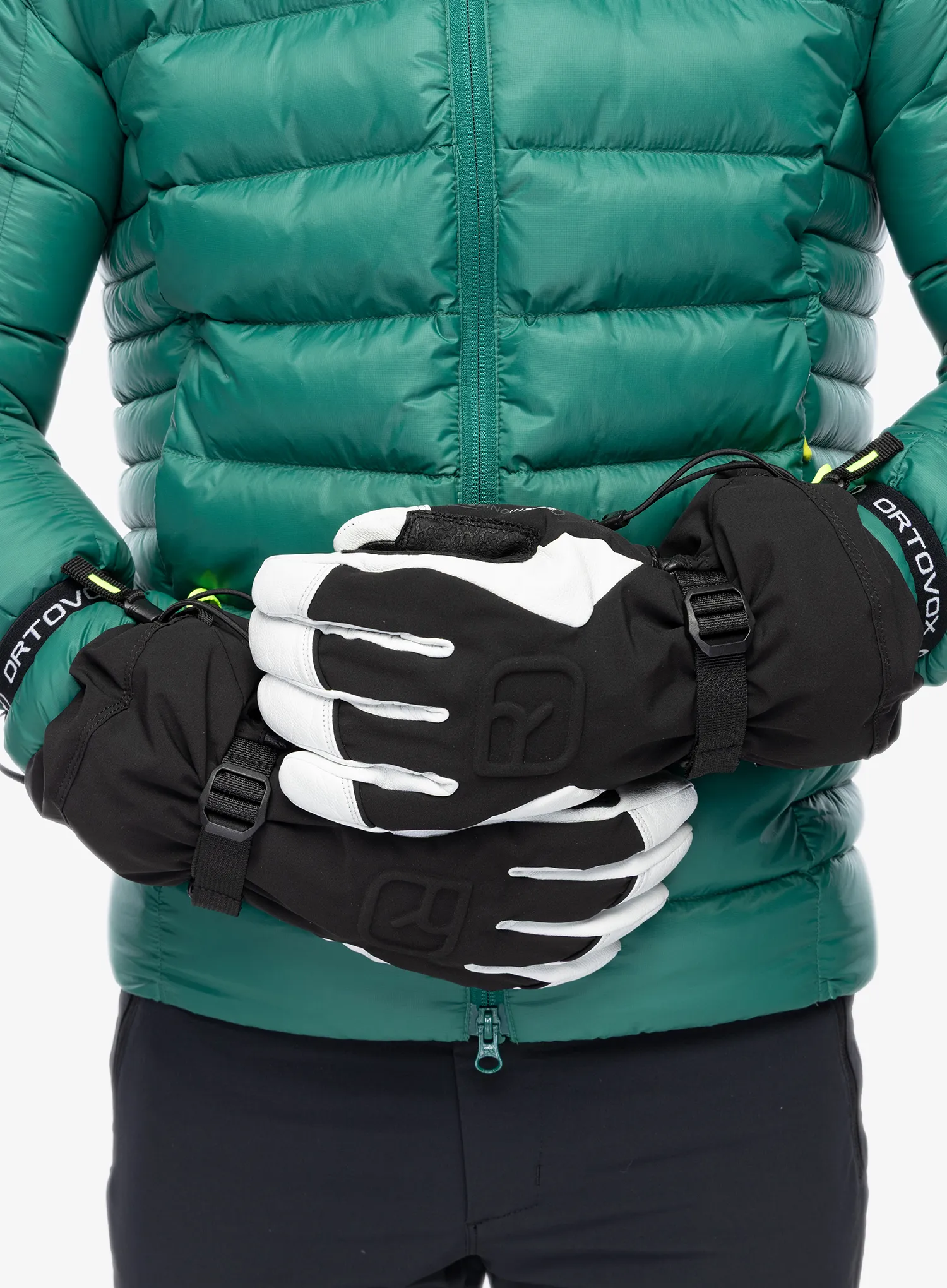 Slidinėjimo pirštinės Ortovox Merino Freeride Glove - black raven