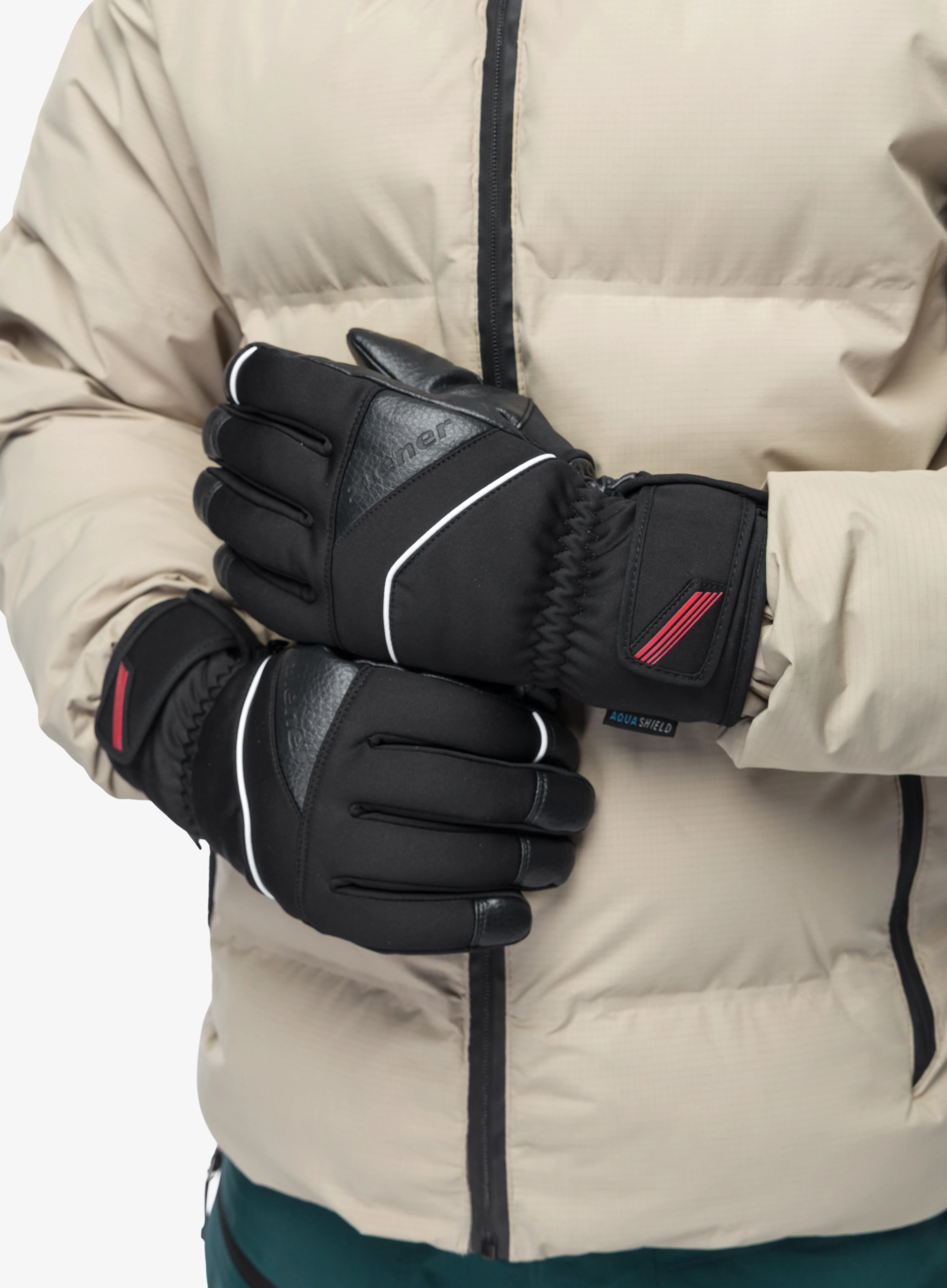 Slidinėjimo pirštinės Ziener Gefion AS PR Glove - black