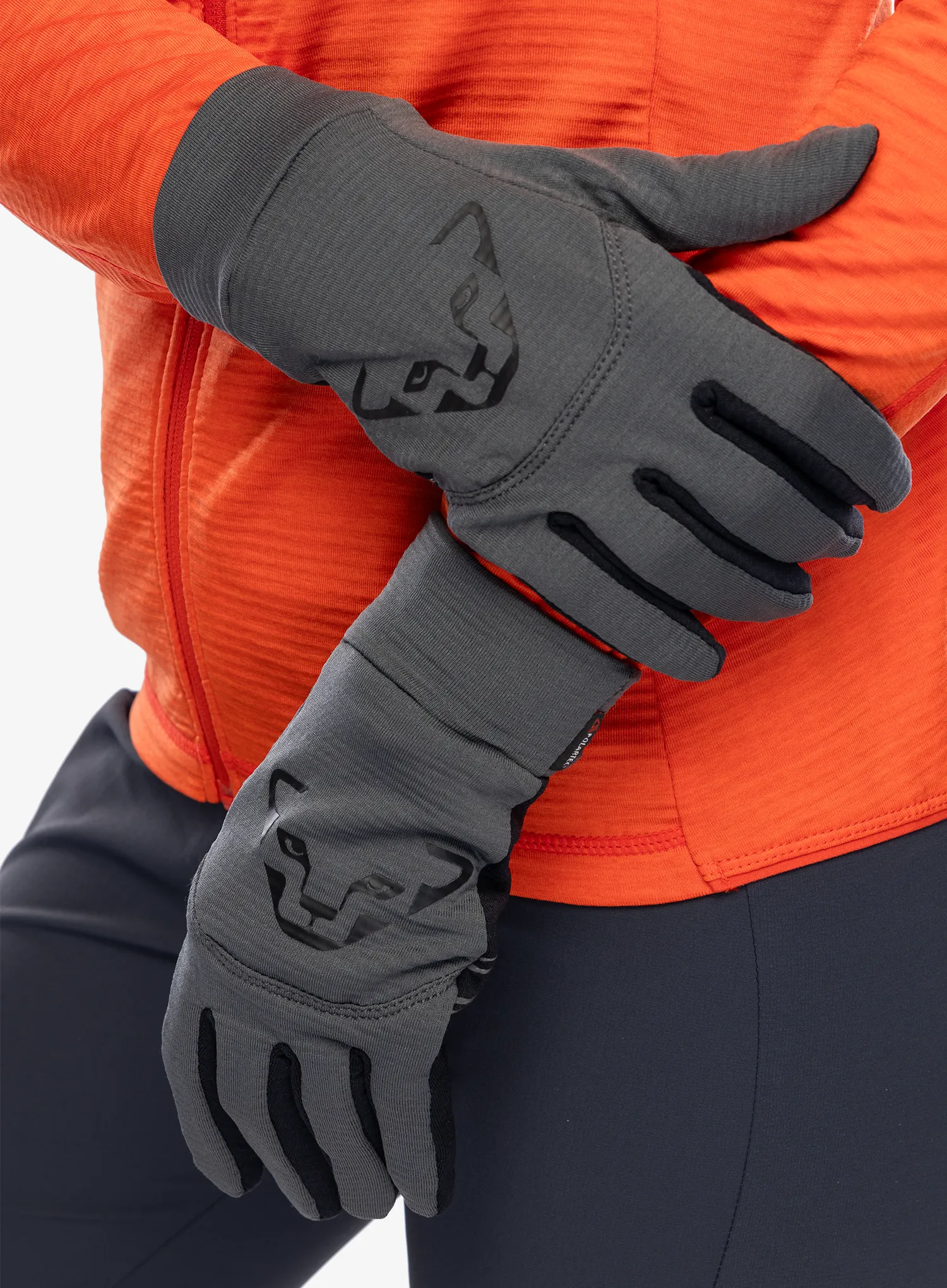 Skituro pirštinės Dynafit Upcycled Thermal Gloves - magnet
