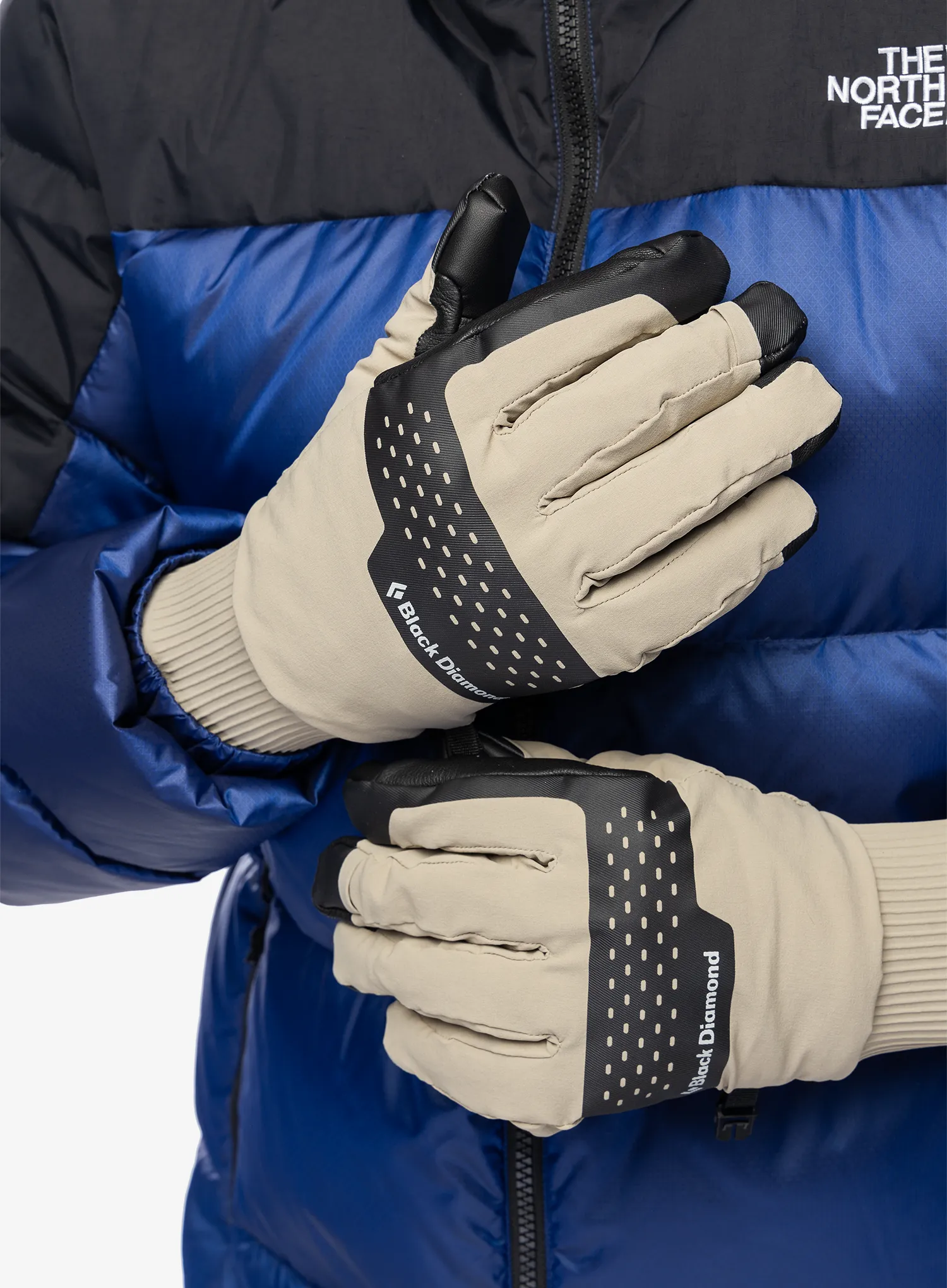 Pirštinės Black Diamond Alpine Softshell Gloves - moonstone