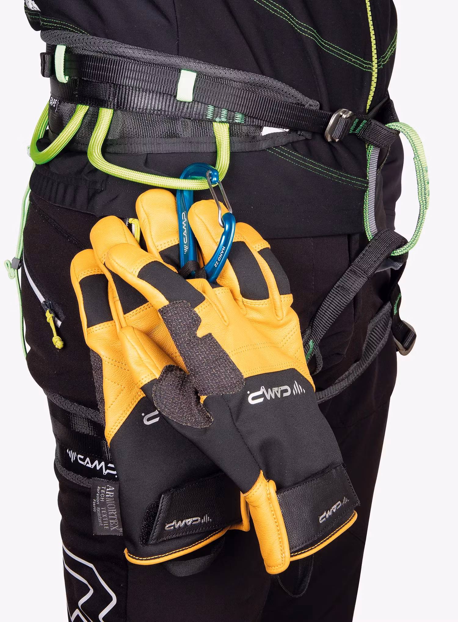 Pirštinės Camp Geko Grip - black/yellow